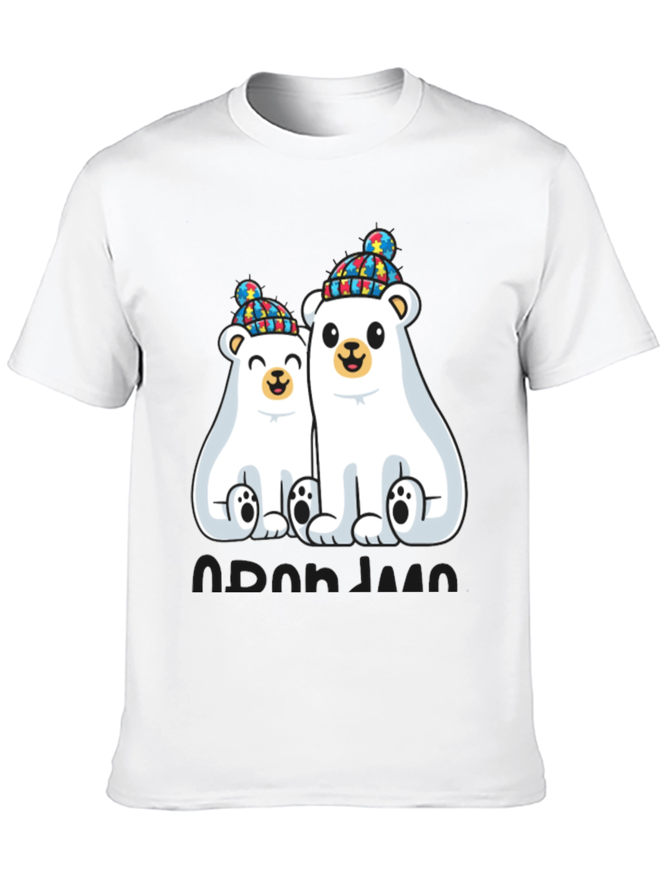 Autism Awareness Polar Bear T-Shirt