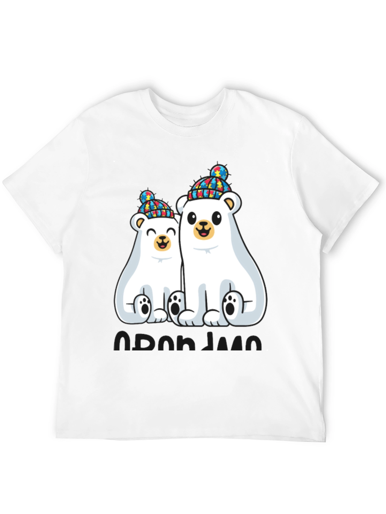 Autism Awareness Polar Bear T-Shirt