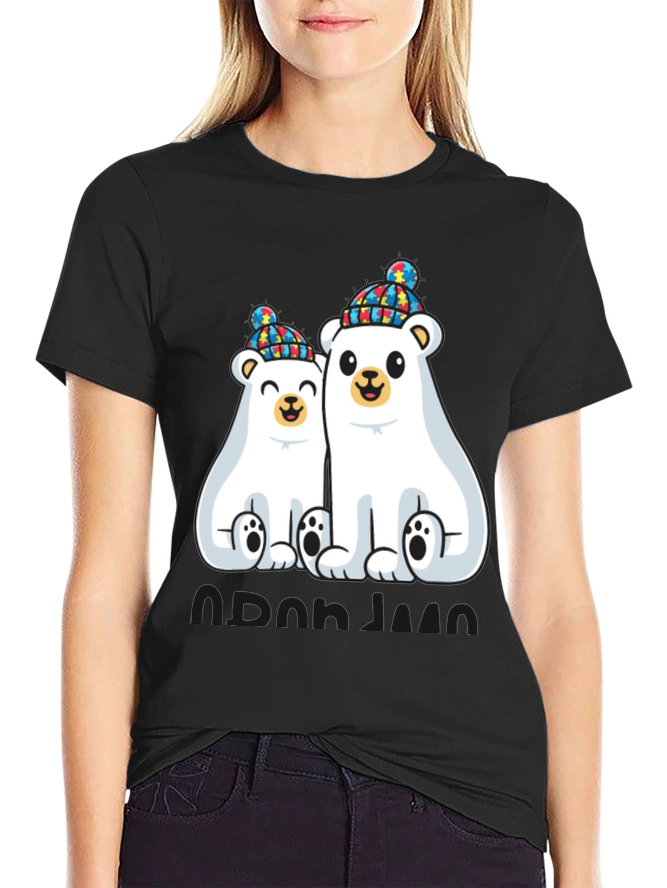 Autism Awareness Polar Bear T-Shirt