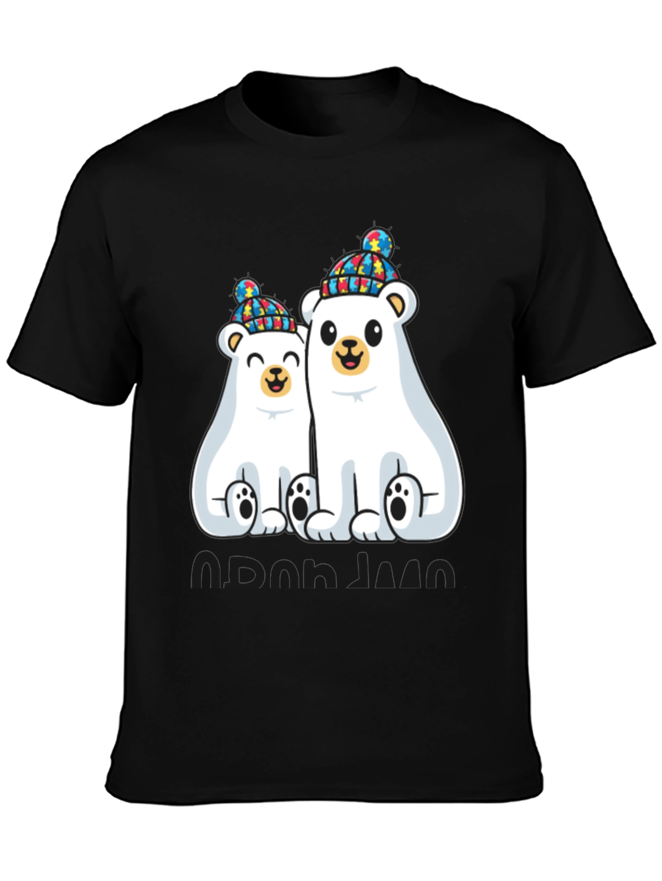 Autism Awareness Polar Bear T-Shirt