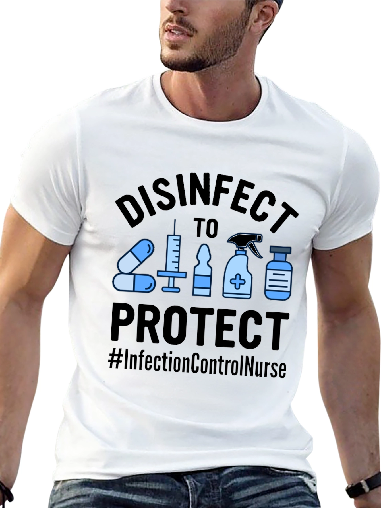 Disinfect to Protect T-Shirt