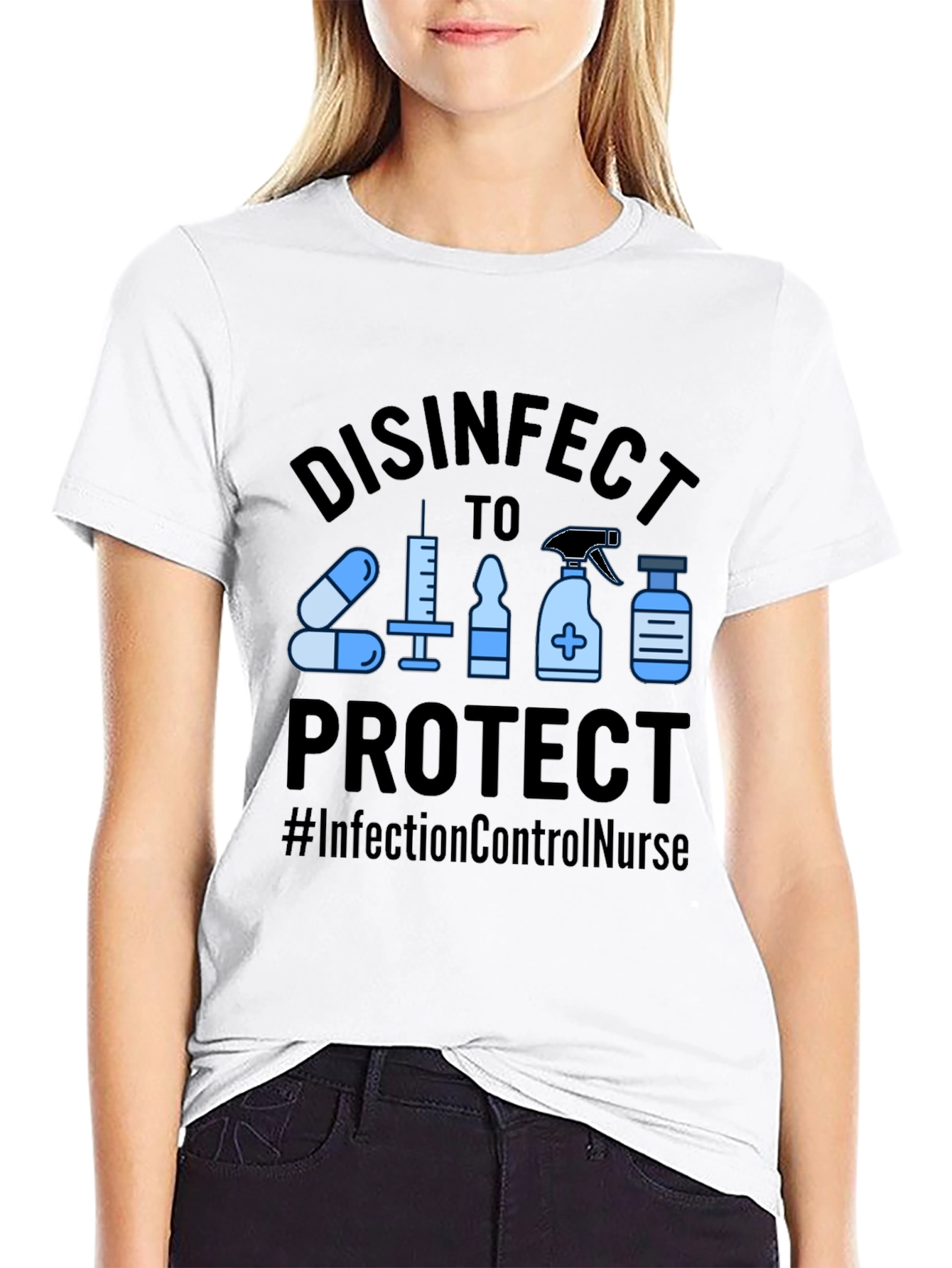 Disinfect to Protect T-Shirt