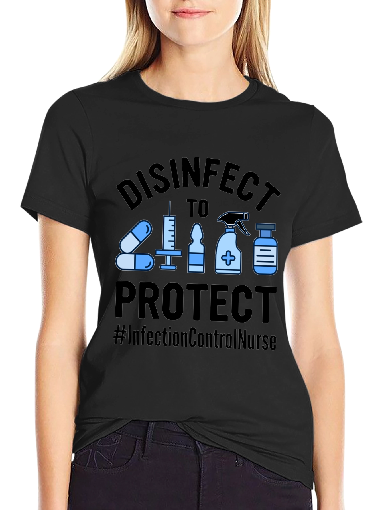 Disinfect to Protect T-Shirt
