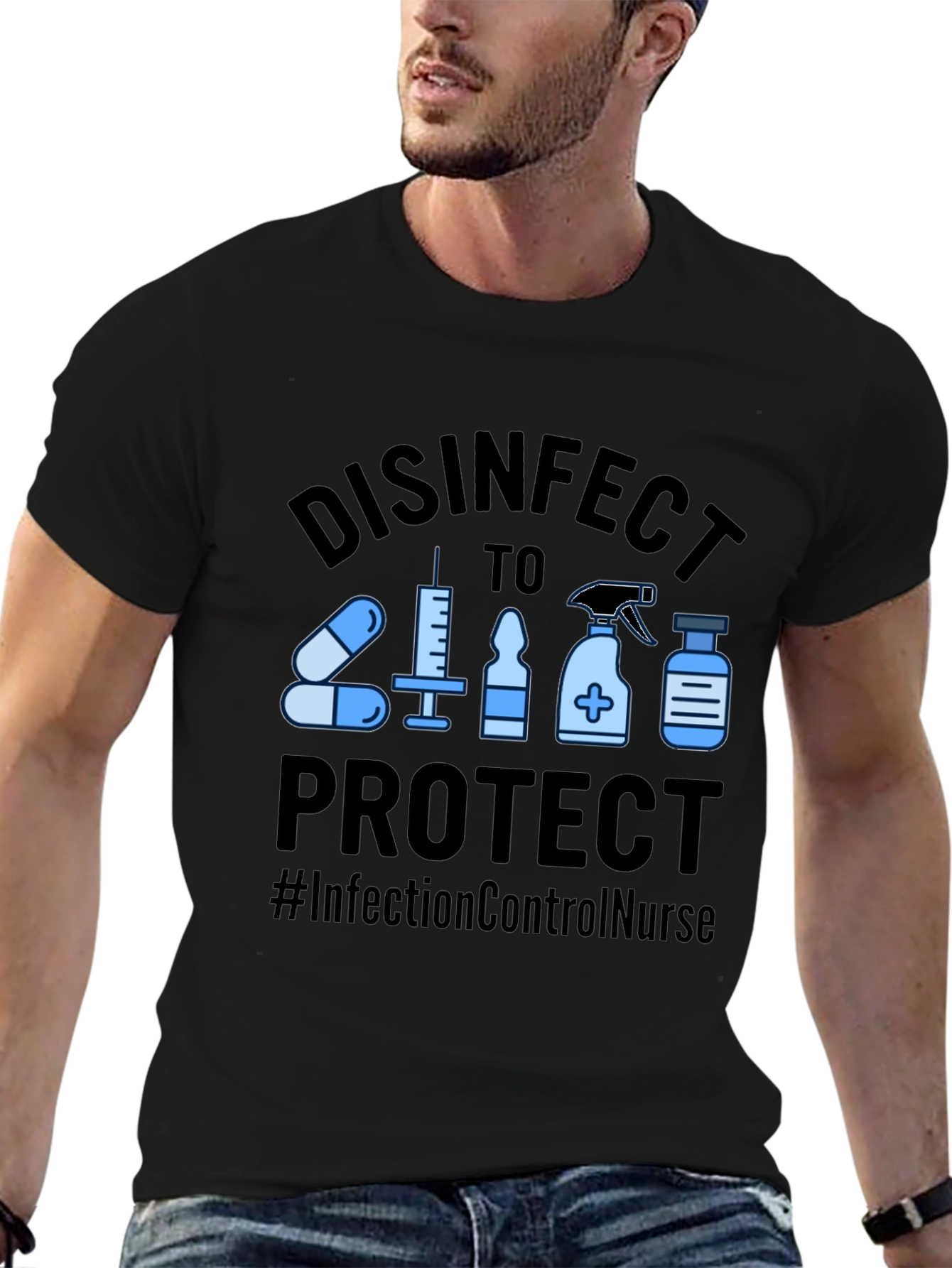 Disinfect to Protect T-Shirt
