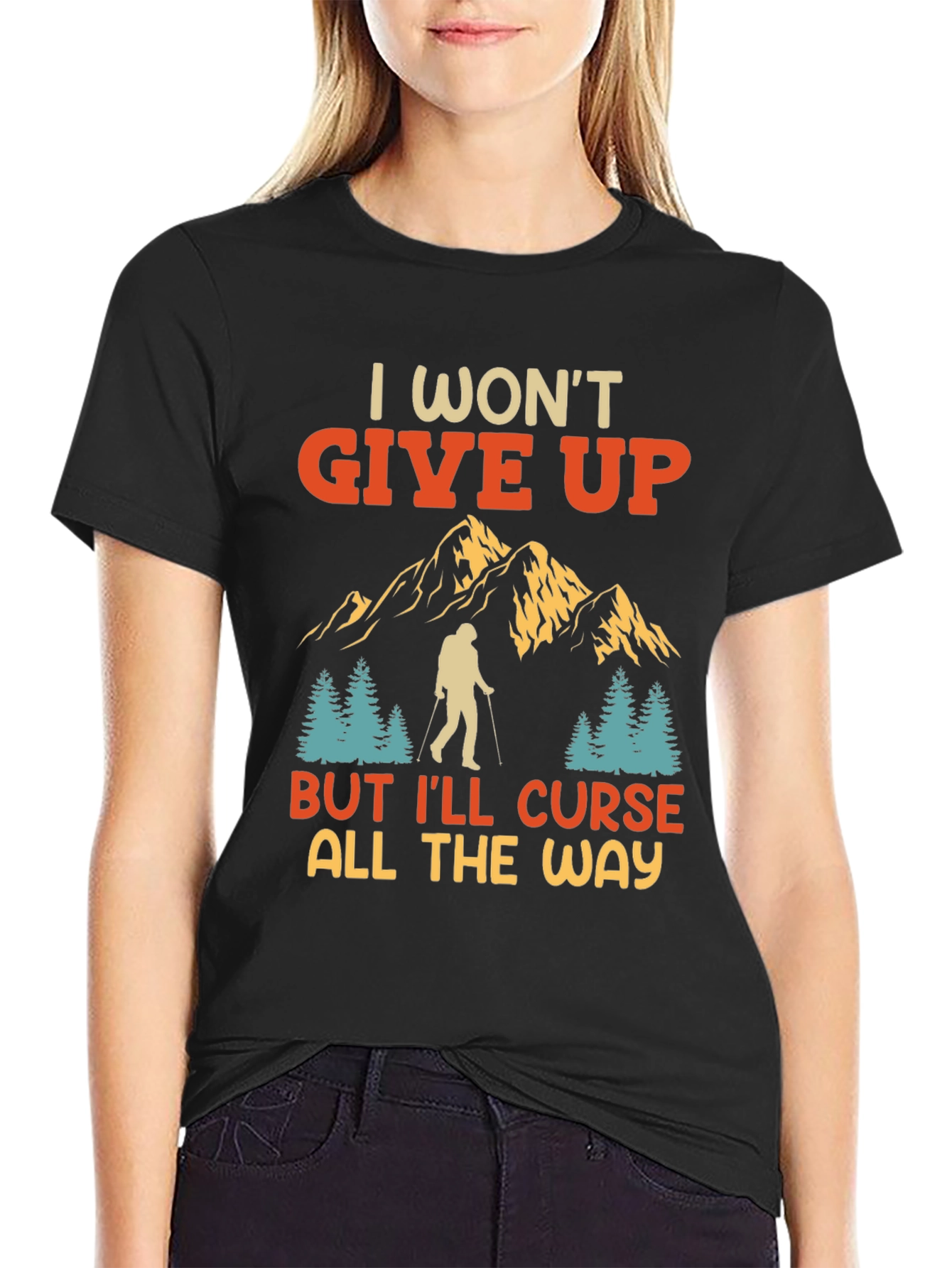 I Wont Give Up Mens Graphic Tee