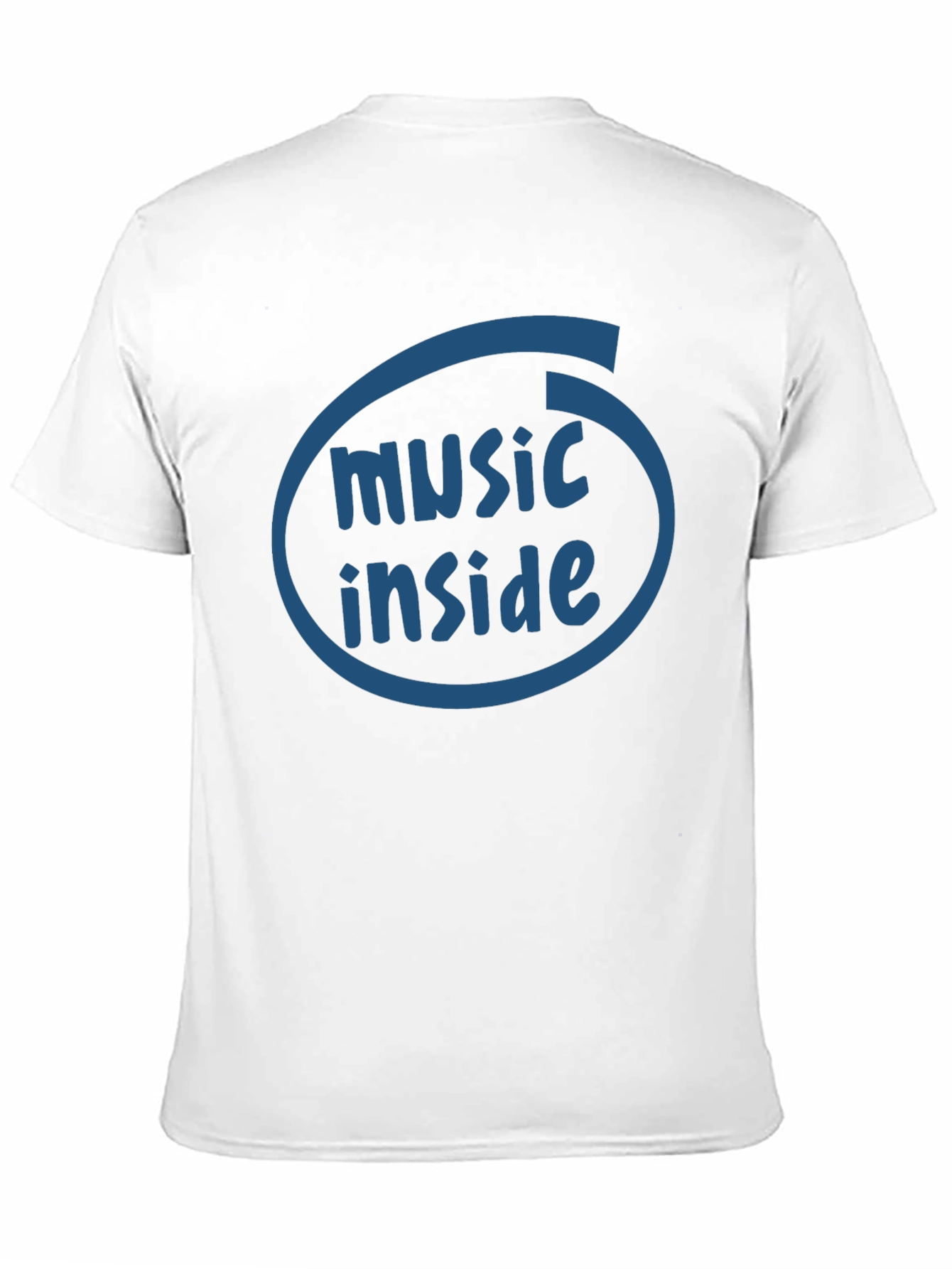 Music Inside Black T-Shirt