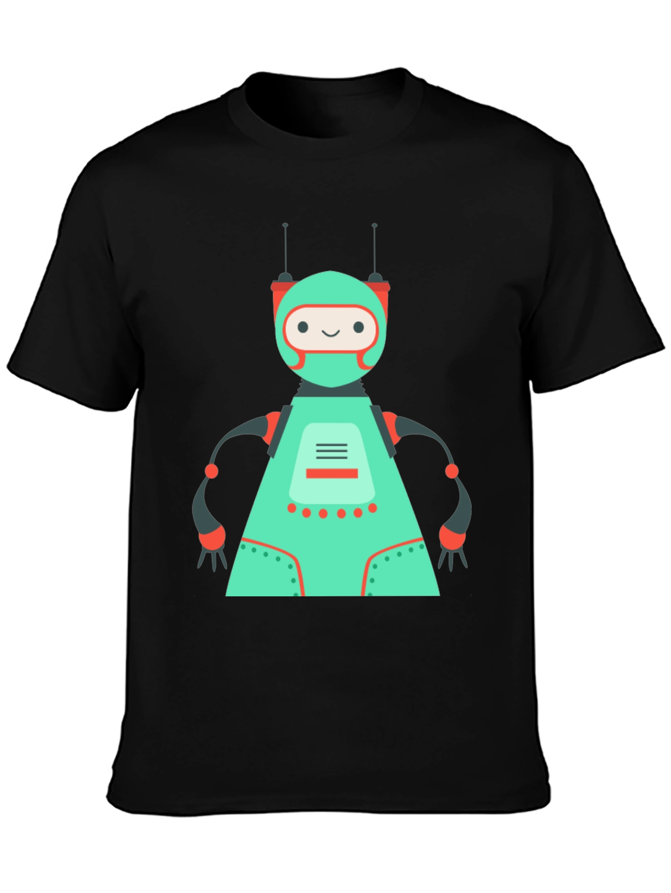 Robot Graphic Tee - Fun Modern Design