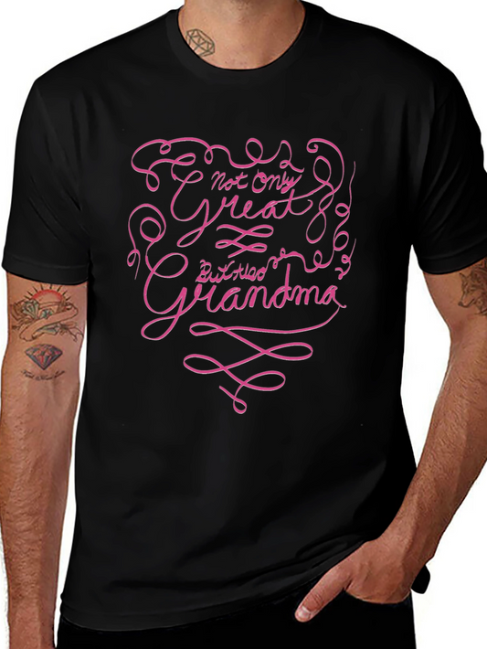 Great Grandma Graphic Tee - Black