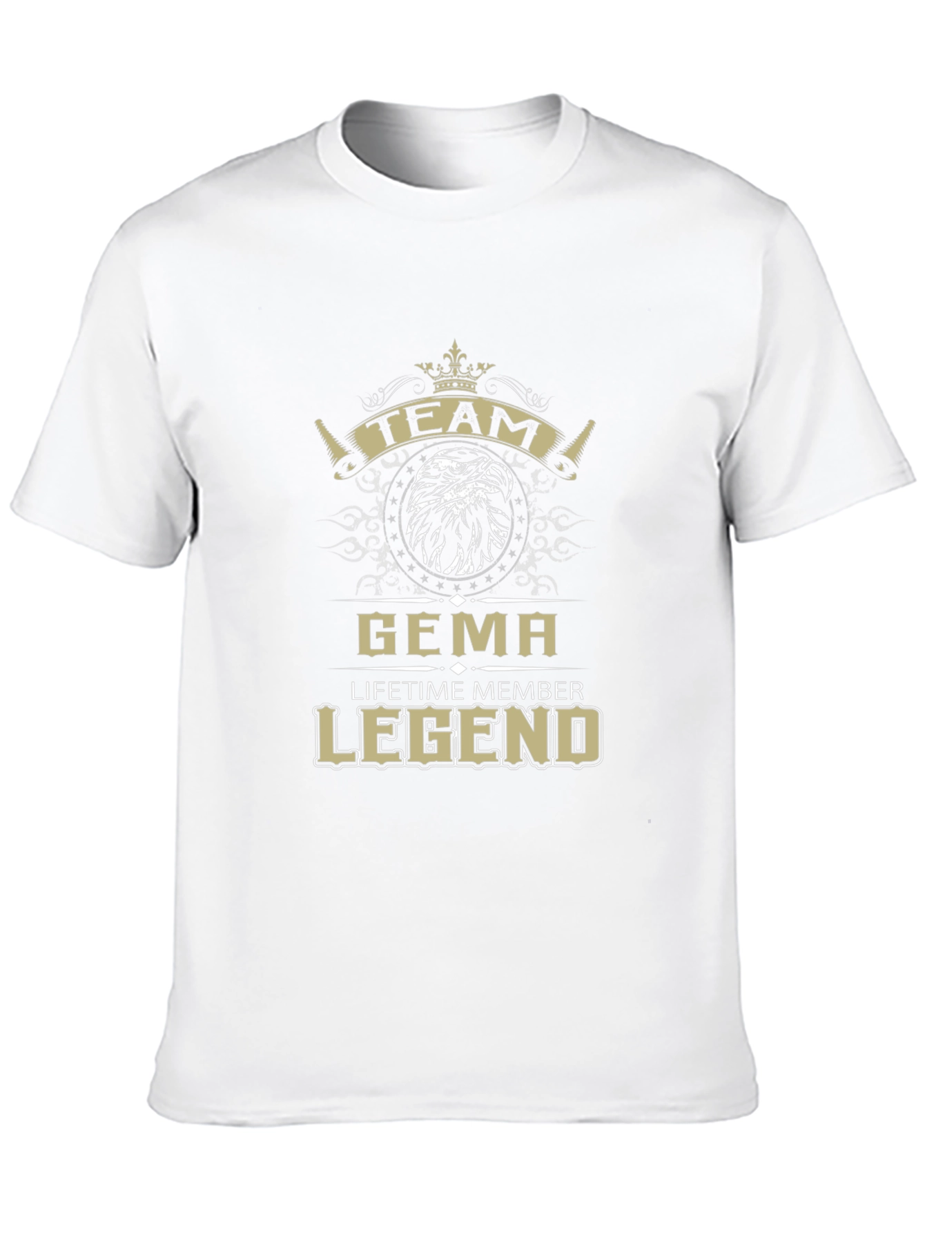 Team Gema Legend Black Graphic T-Shirt