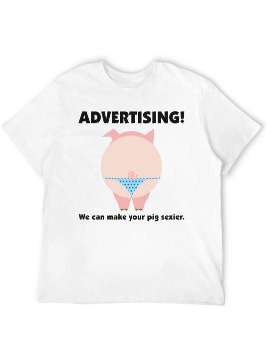 Funny Pig T-Shirt - RISING! Make Your Pig Sexier