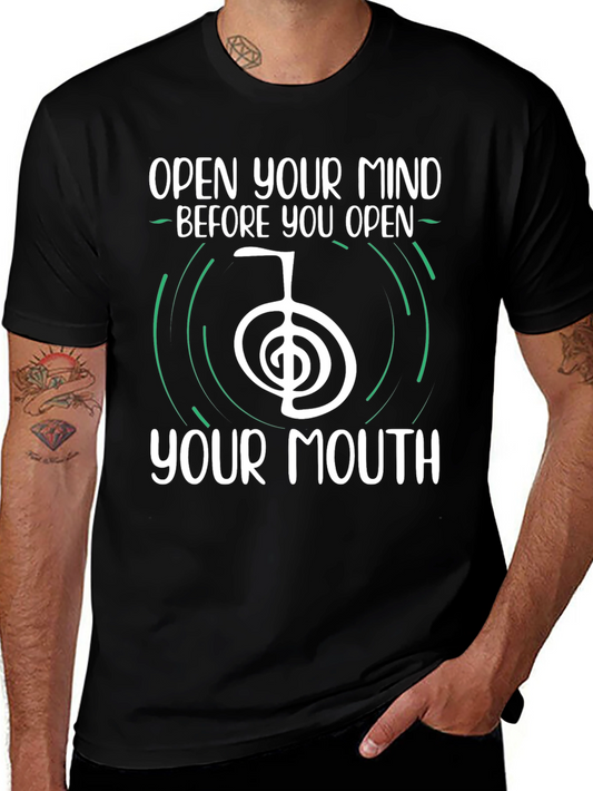 Open Mind T-Shirt - Spiritual Design Tee