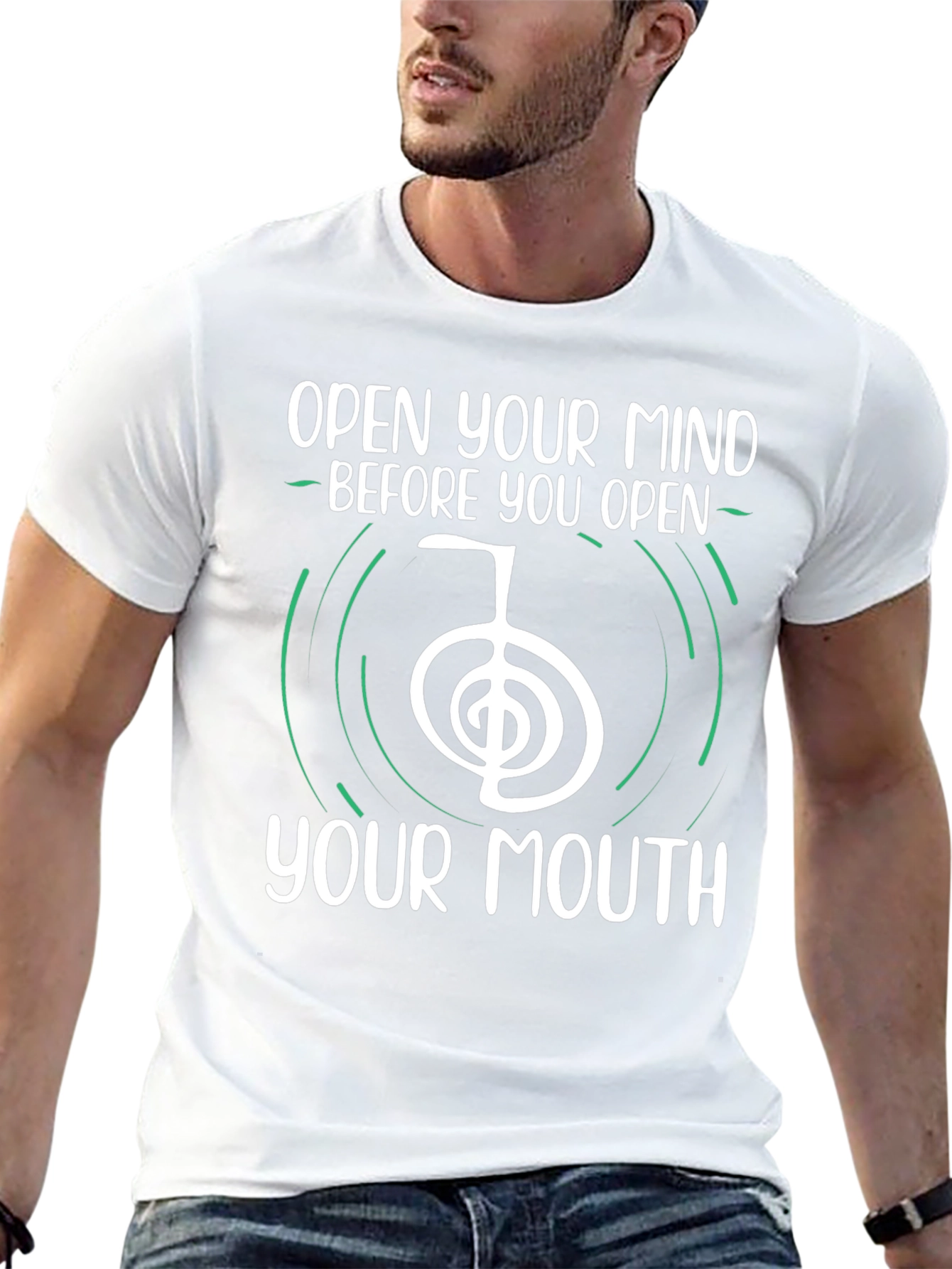 Open Mind T-Shirt - Spiritual Design Tee