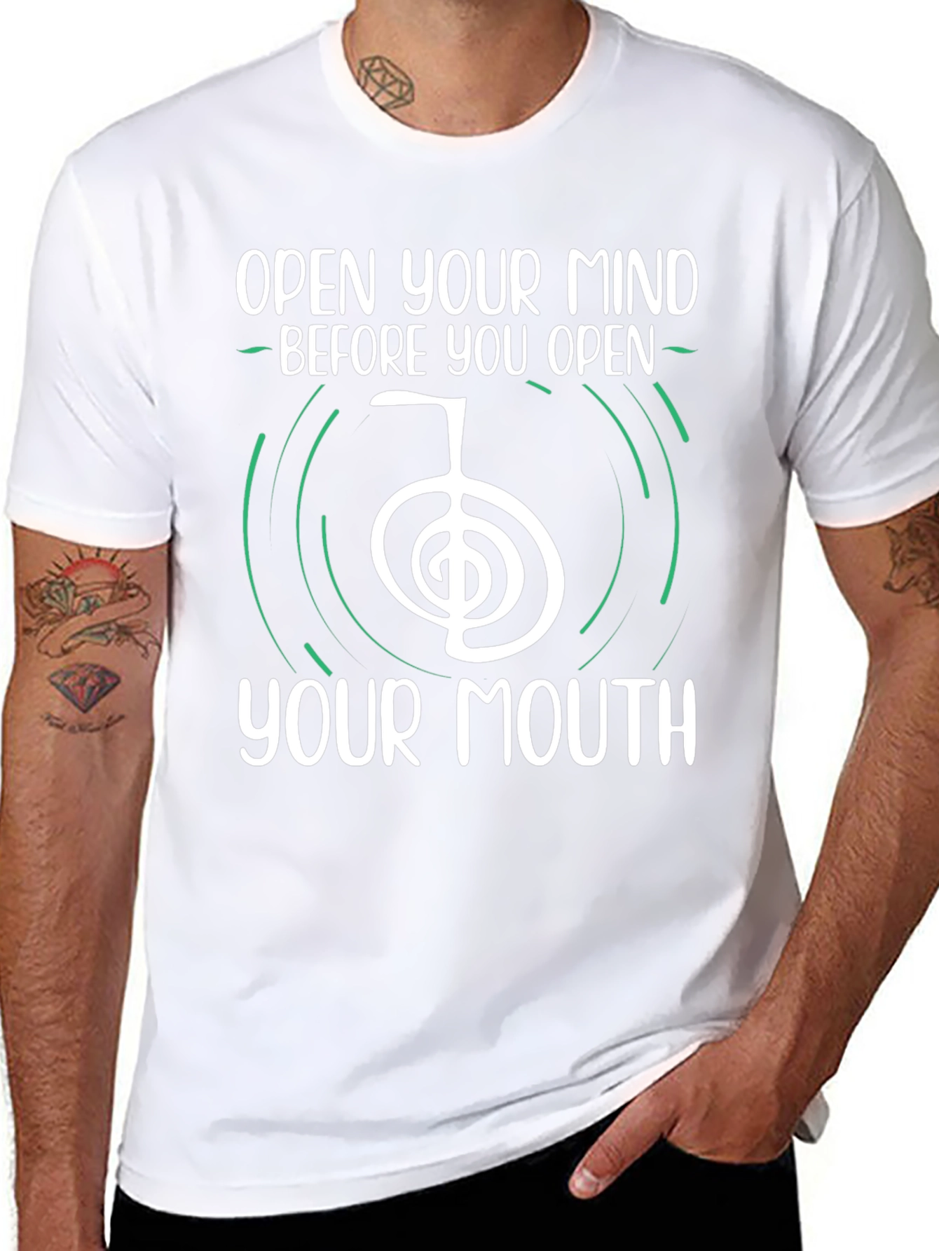 Open Mind T-Shirt - Spiritual Design Tee
