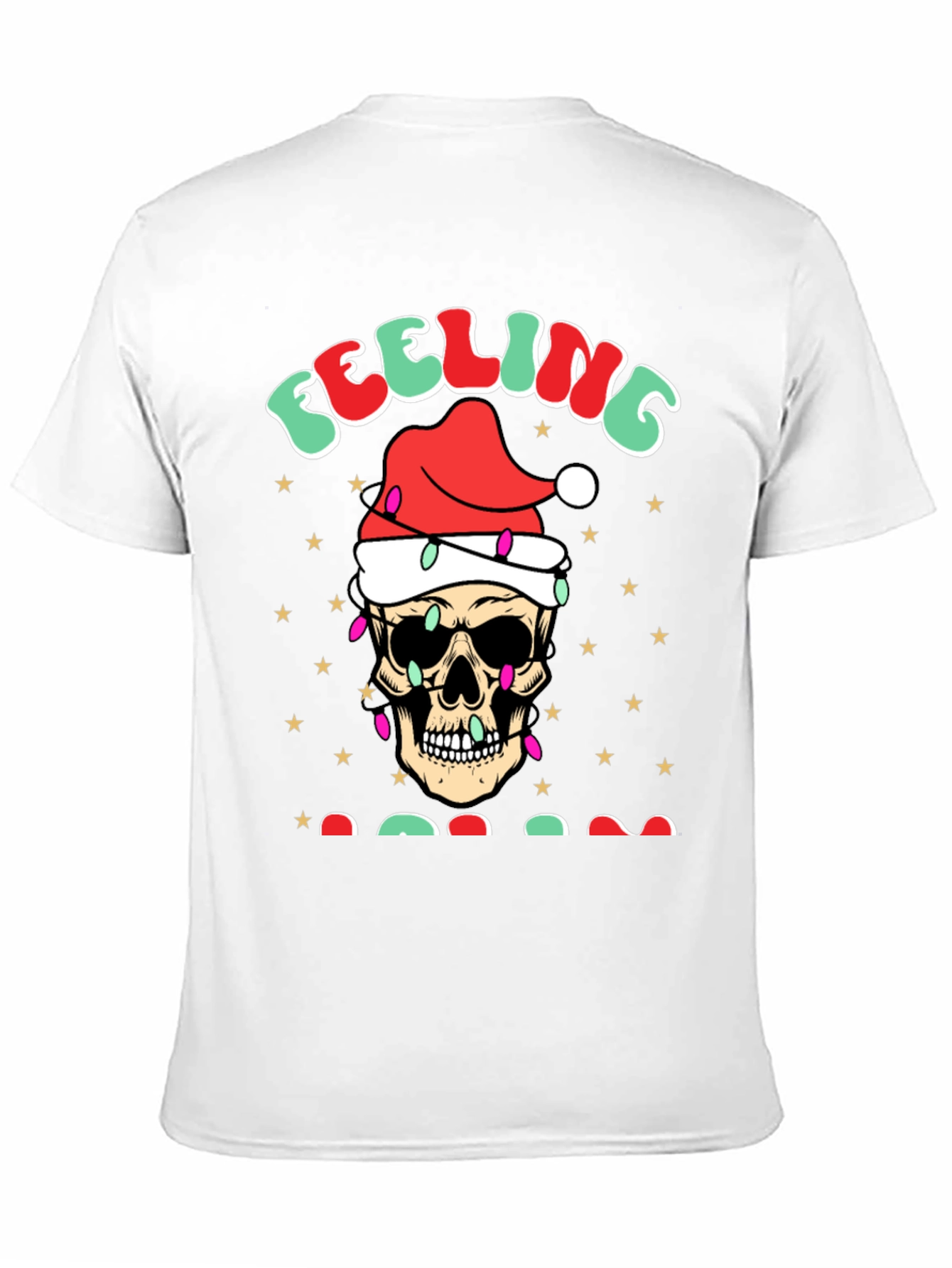 Feeling Jolly Skull Graphic Tee