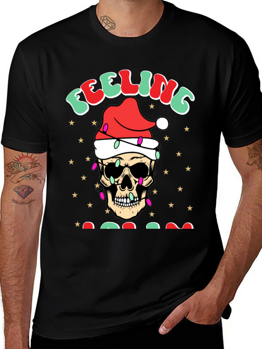 Feeling Jolly Skull Graphic Tee