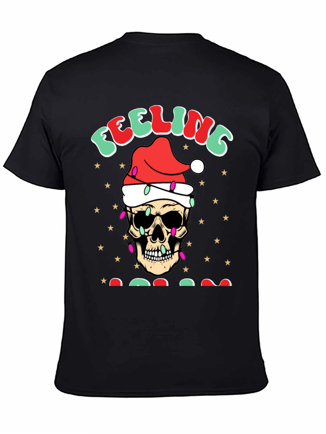 Feeling Jolly Skull Graphic Tee