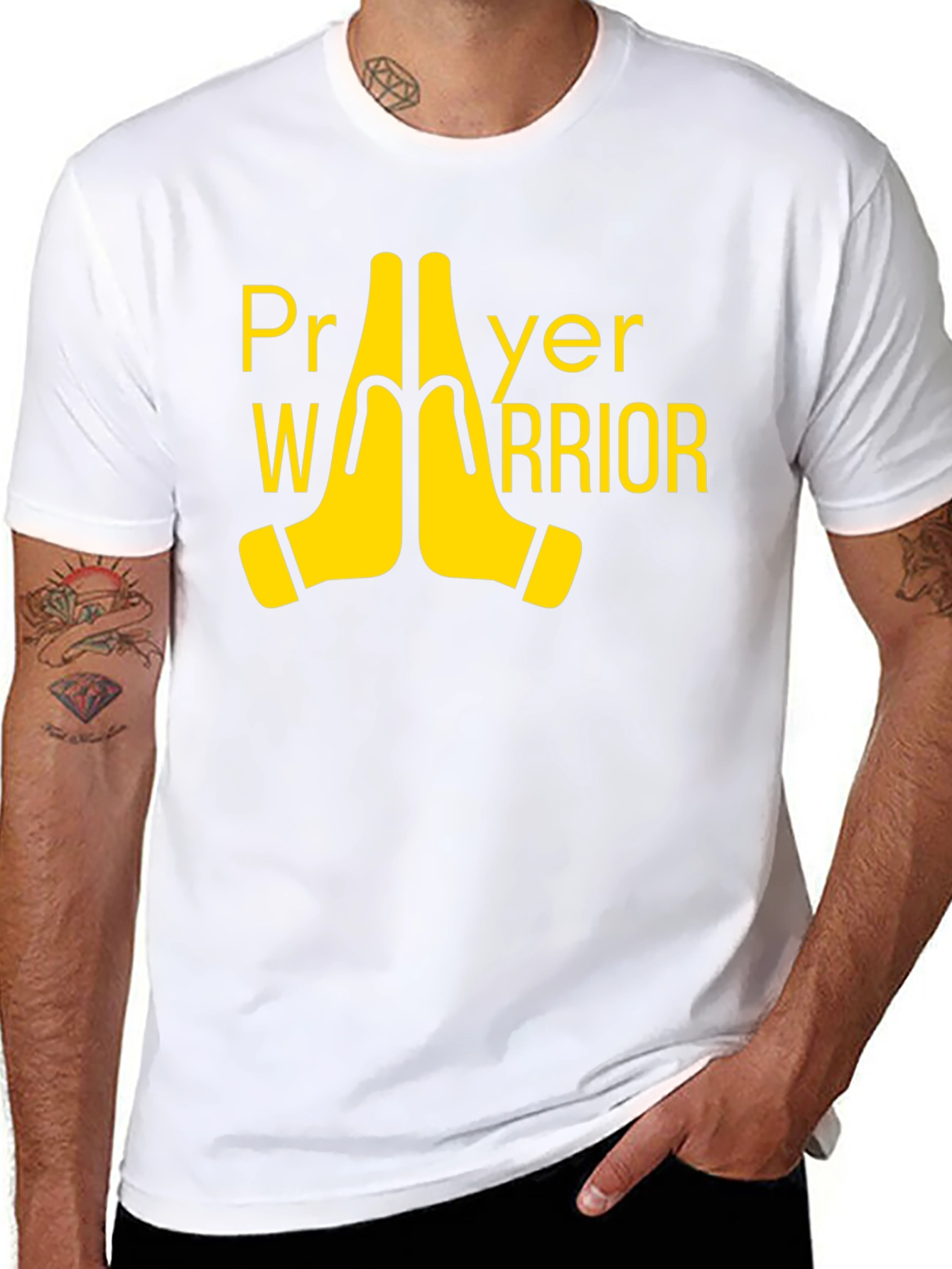 Prayer Warrior Black T-Shirt