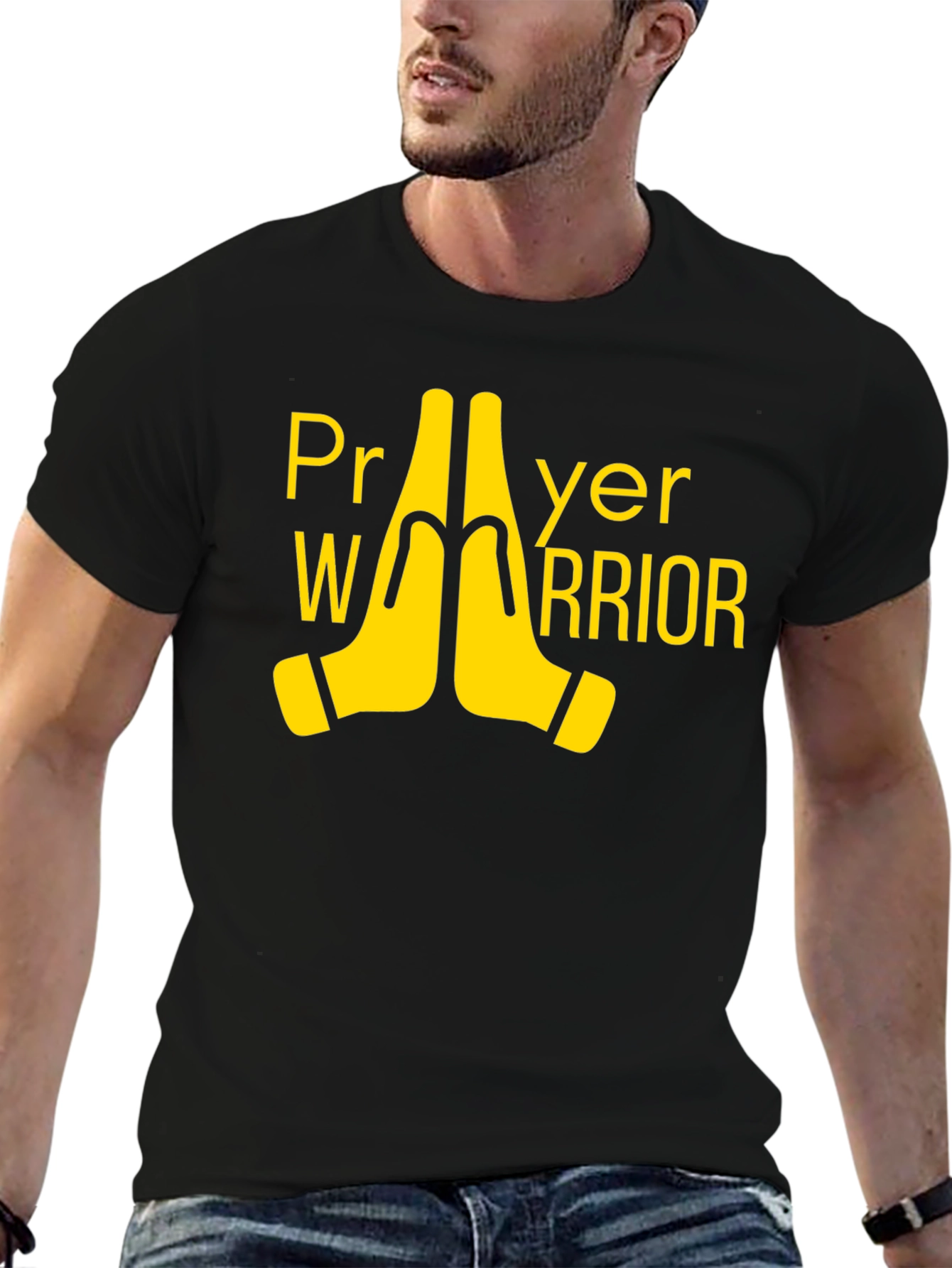 Prayer Warrior Black T-Shirt