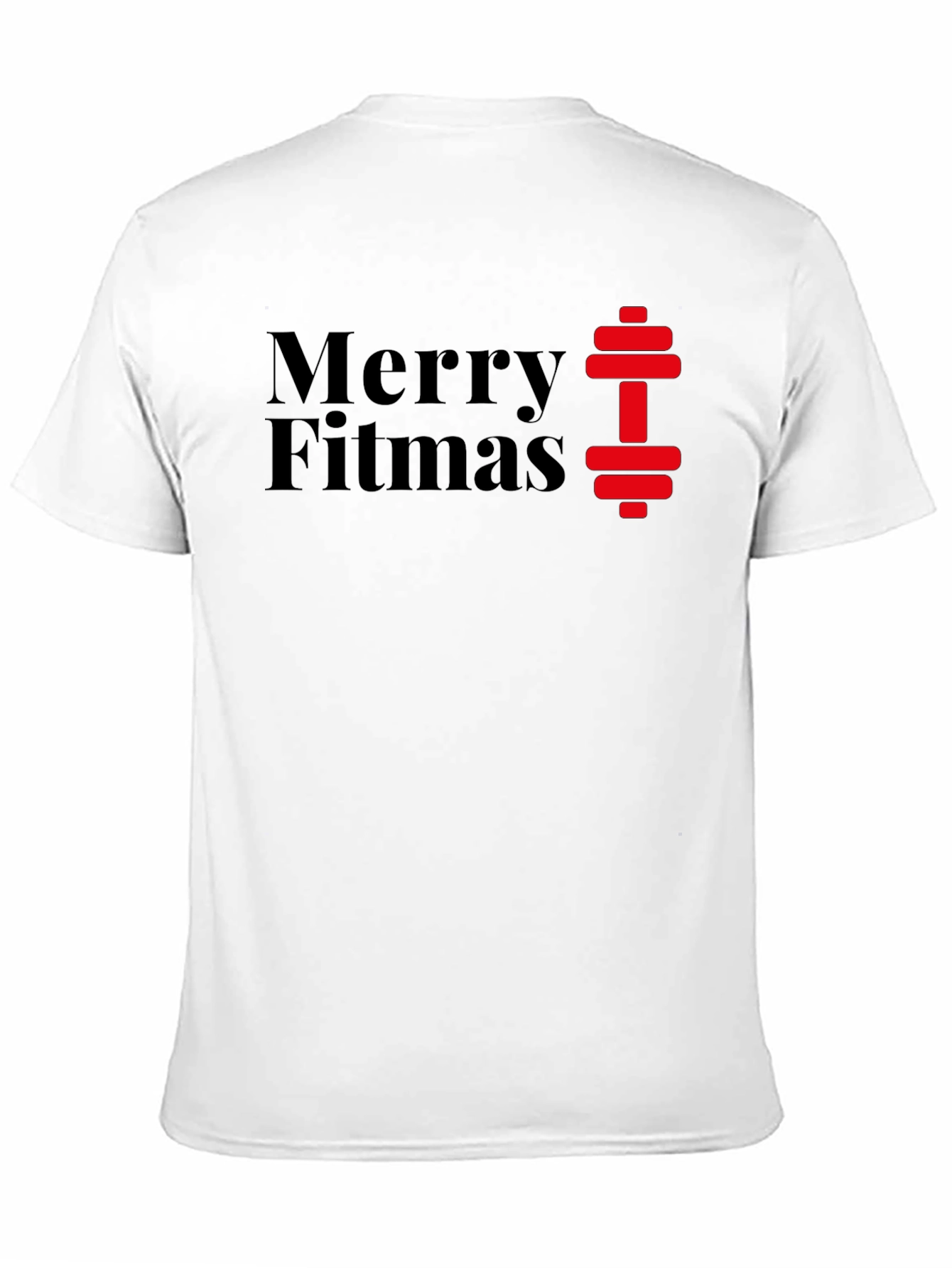 Merry Fitmas T-Shirt - Gym Workout Holiday Tee
