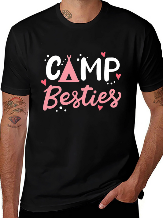 Camp Besties T-Shirt - Cute Camping Tee