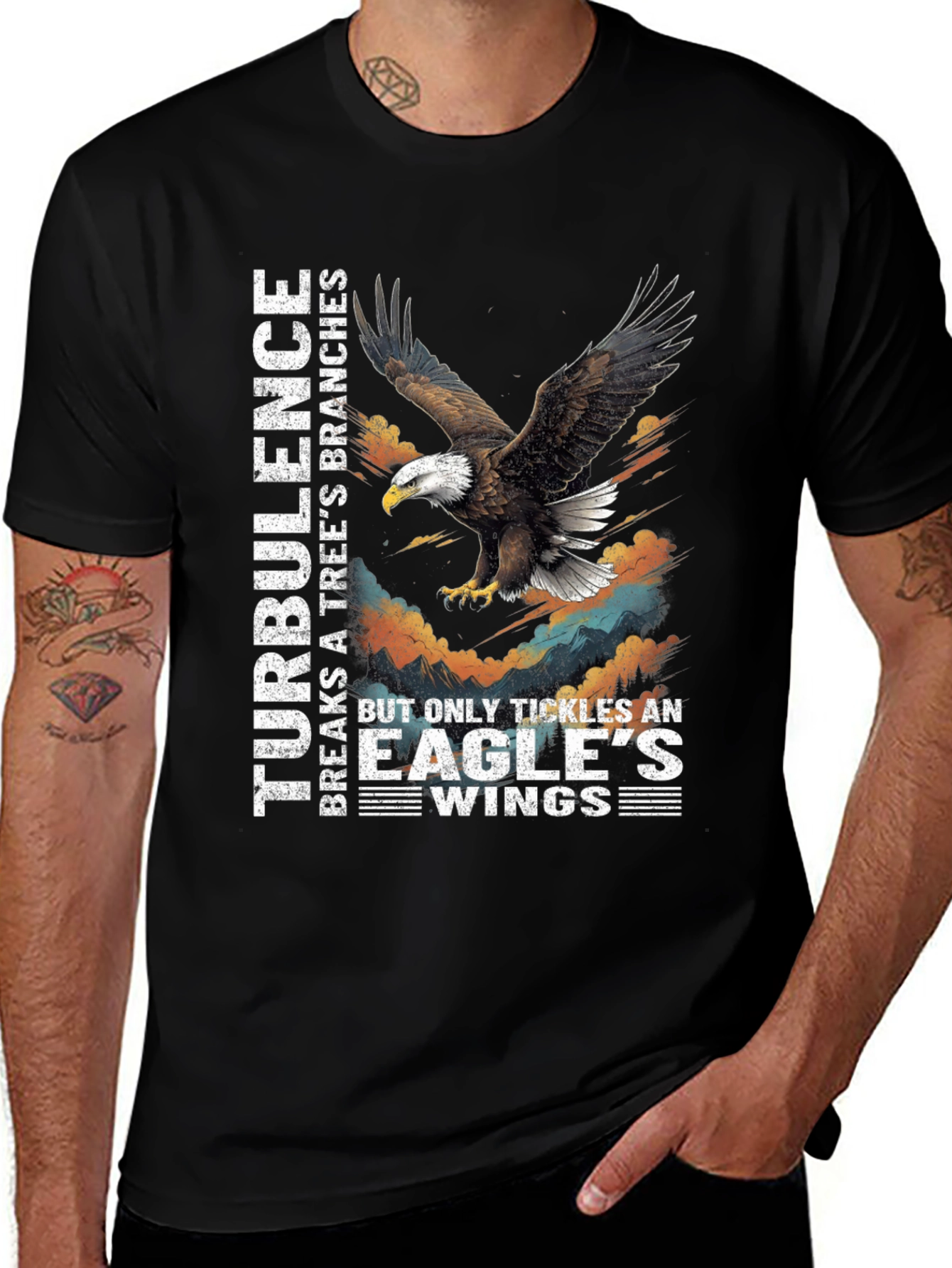 Eagle Wings Turbulence T-Shirt