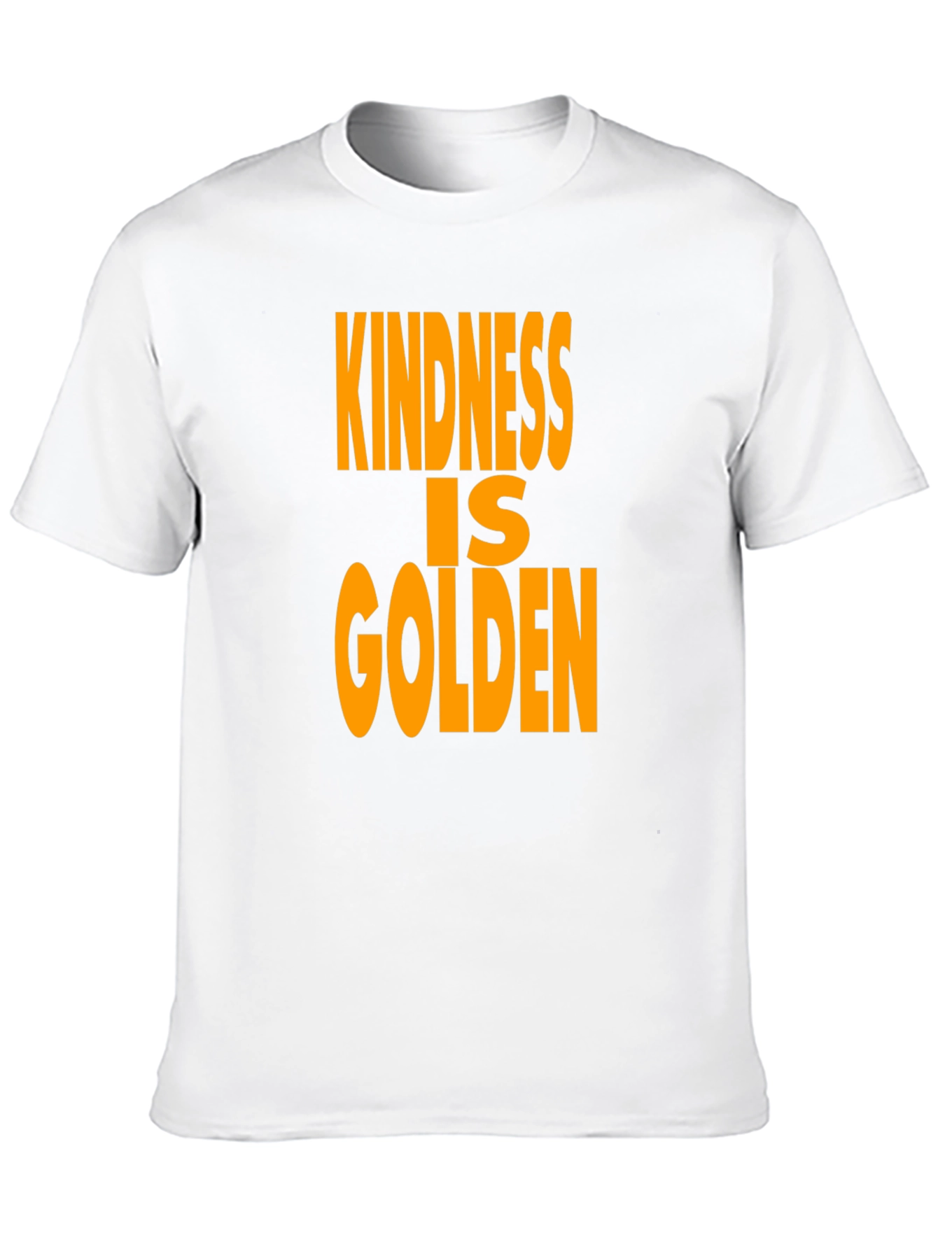Kindness is Golden Black T-Shirt