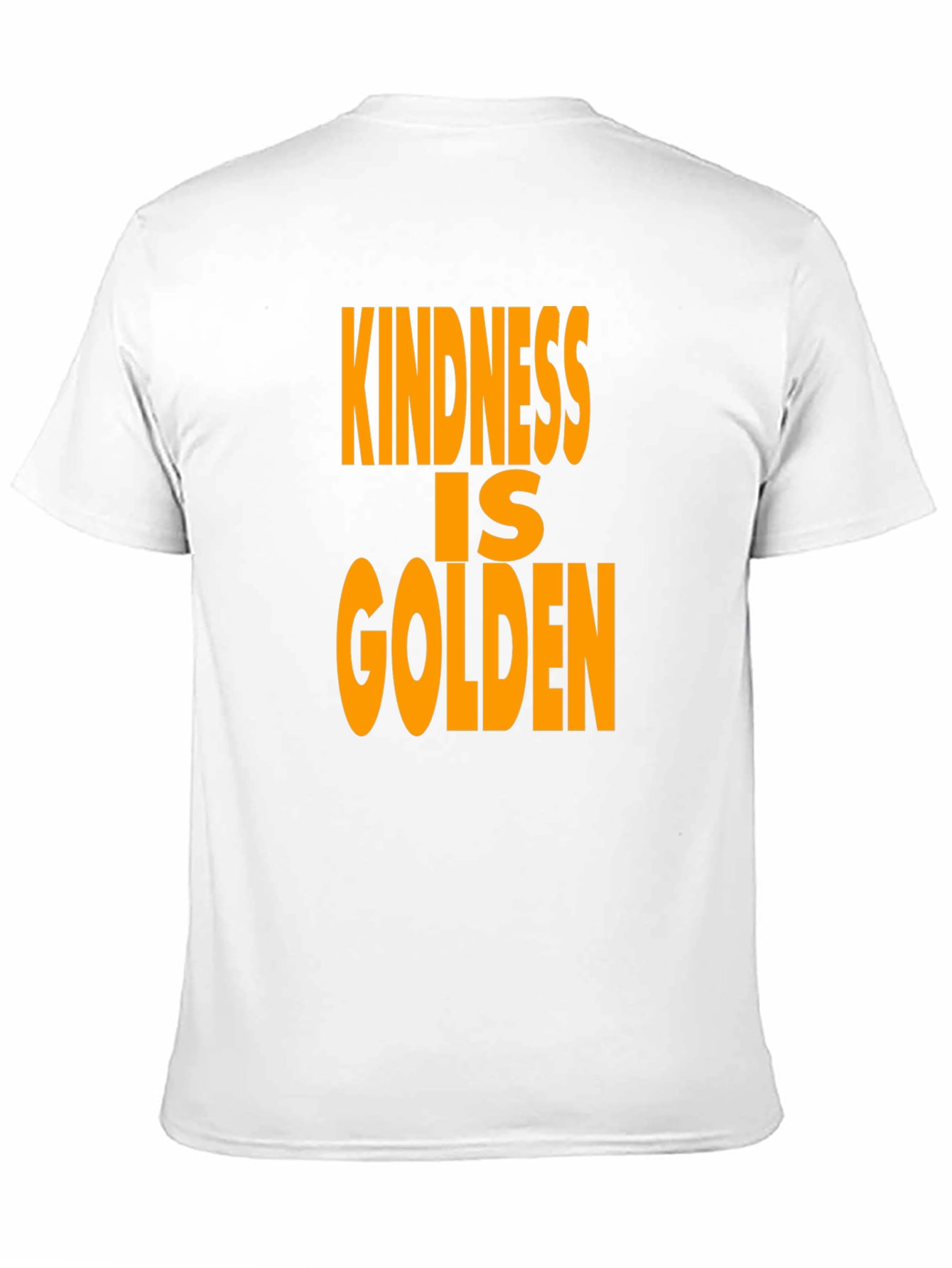 Kindness is Golden Black T-Shirt