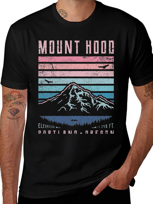 Mount Hood T-Shirt - Vintage Retro Graphic Tee