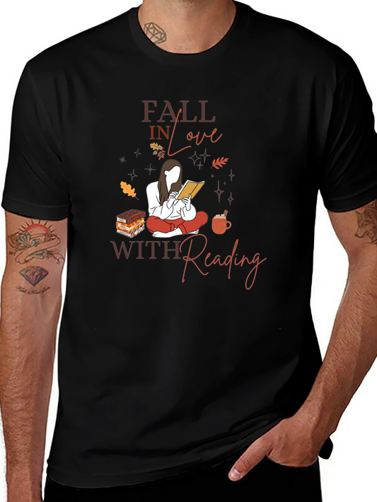 Fall In Love With Reading T-Shirt
