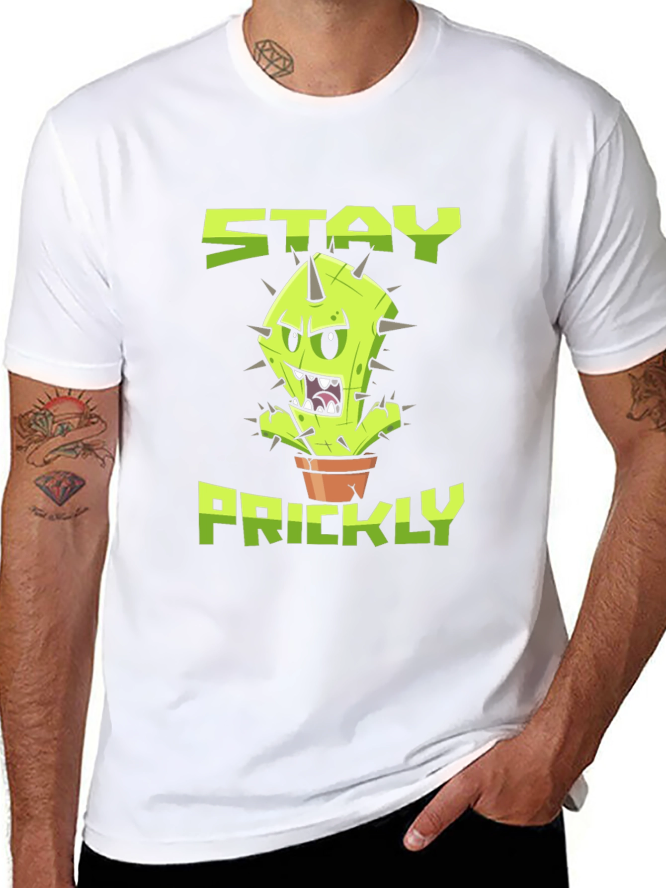 Stay Prickly T-Shirt - Funny Cactus Graphic Tee