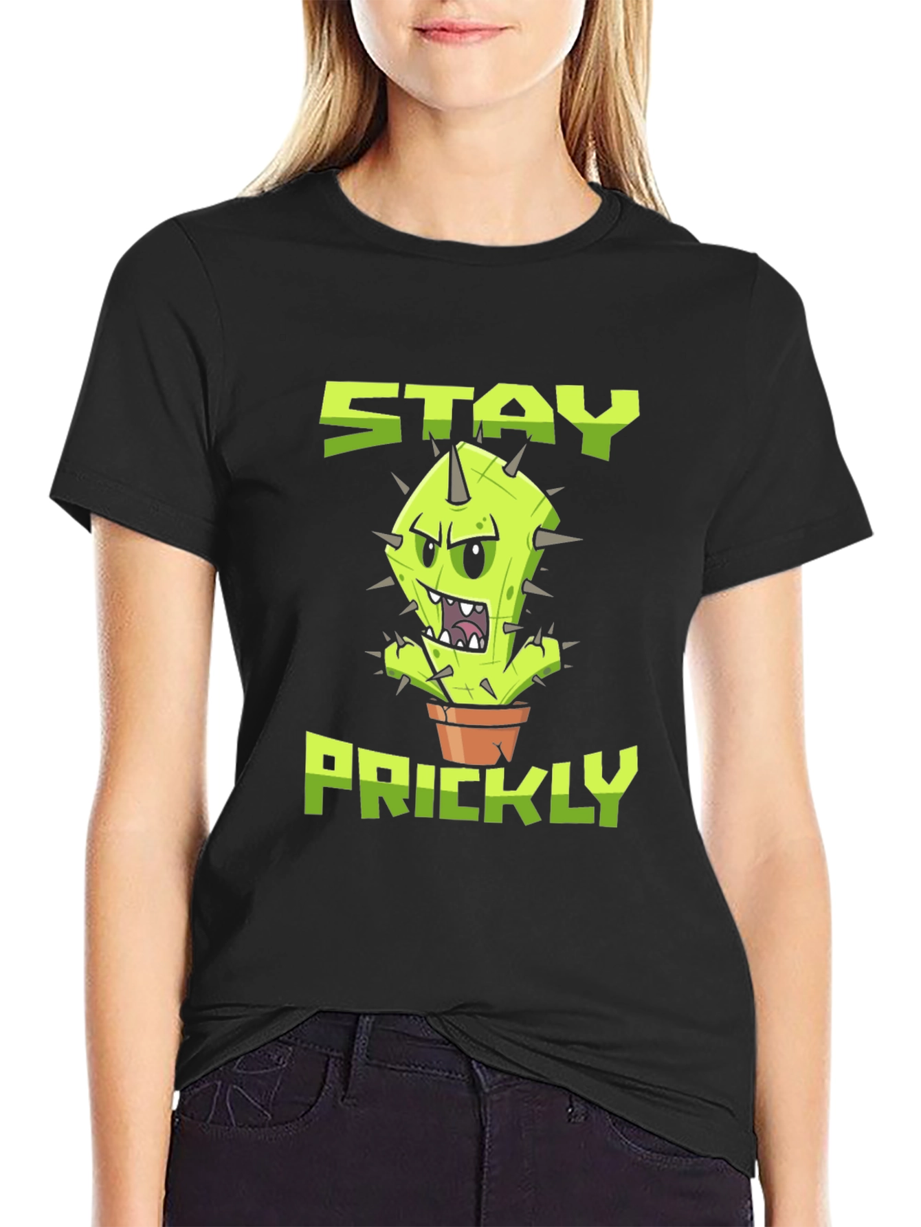 Stay Prickly T-Shirt - Funny Cactus Graphic Tee