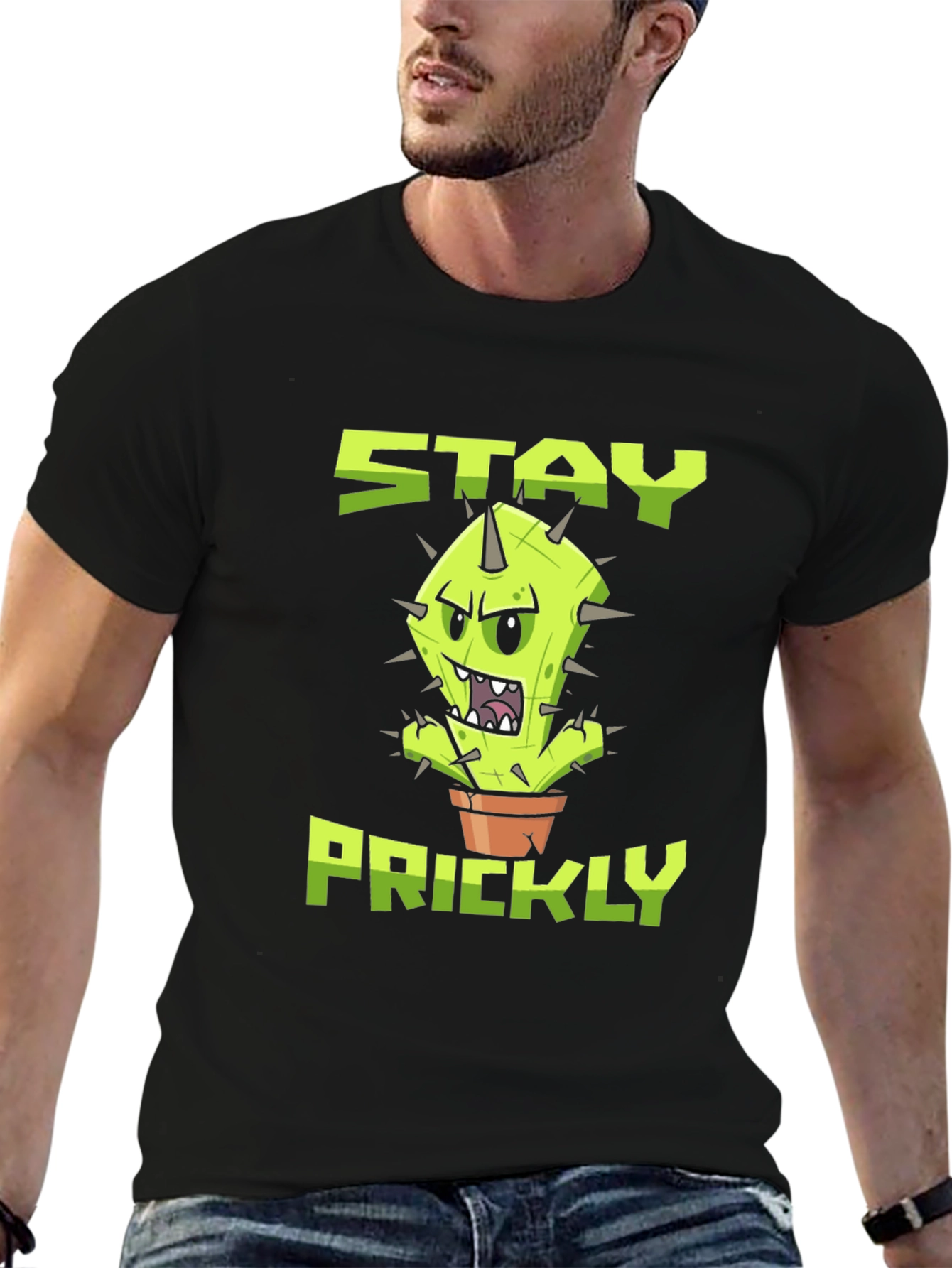 Stay Prickly T-Shirt - Funny Cactus Graphic Tee