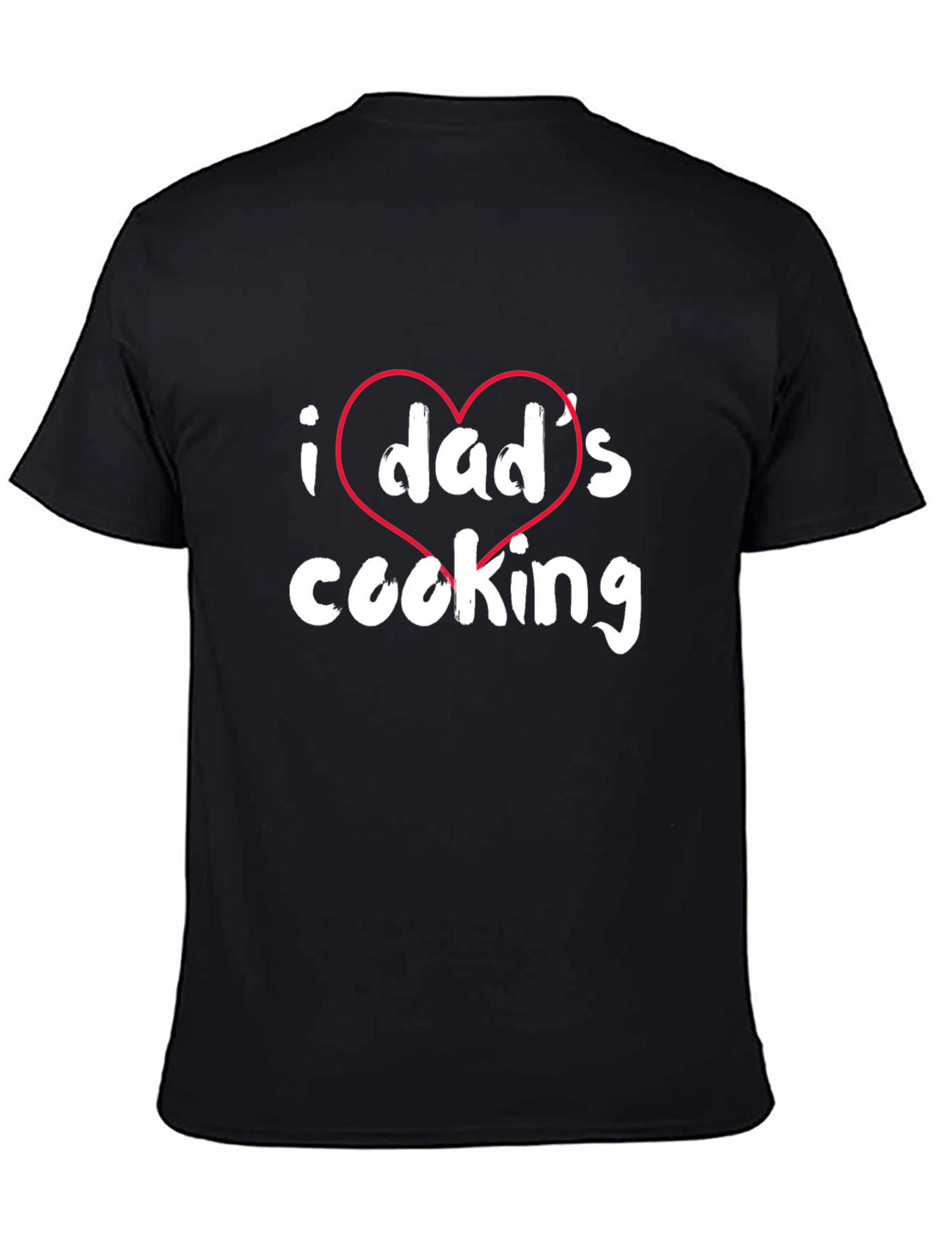 I Heart Dads Cooking T-Shirt - Novelty Gift