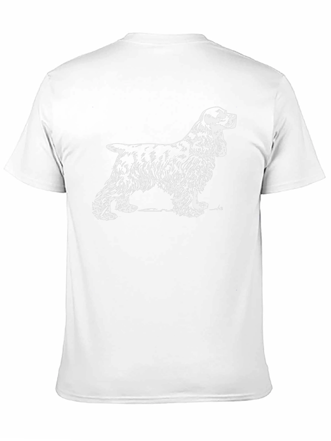 Dog Graphic T-Shirt - Spaniel Lover Tee