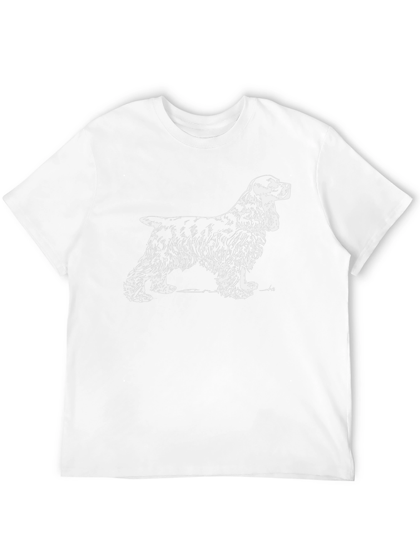 Dog Graphic T-Shirt - Spaniel Lover Tee