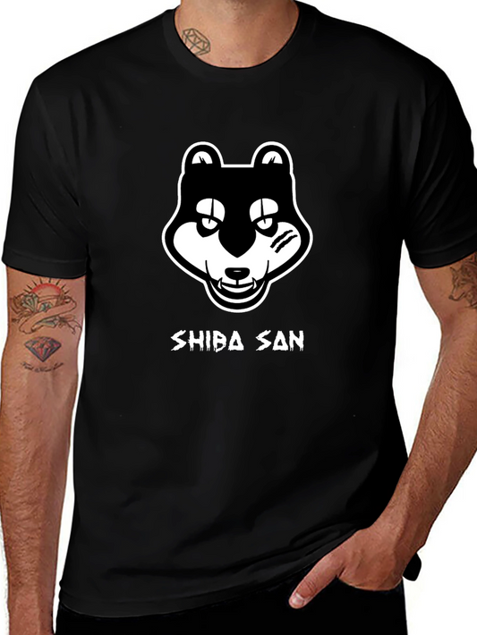 Shiba San Black Graphic T-Shirt