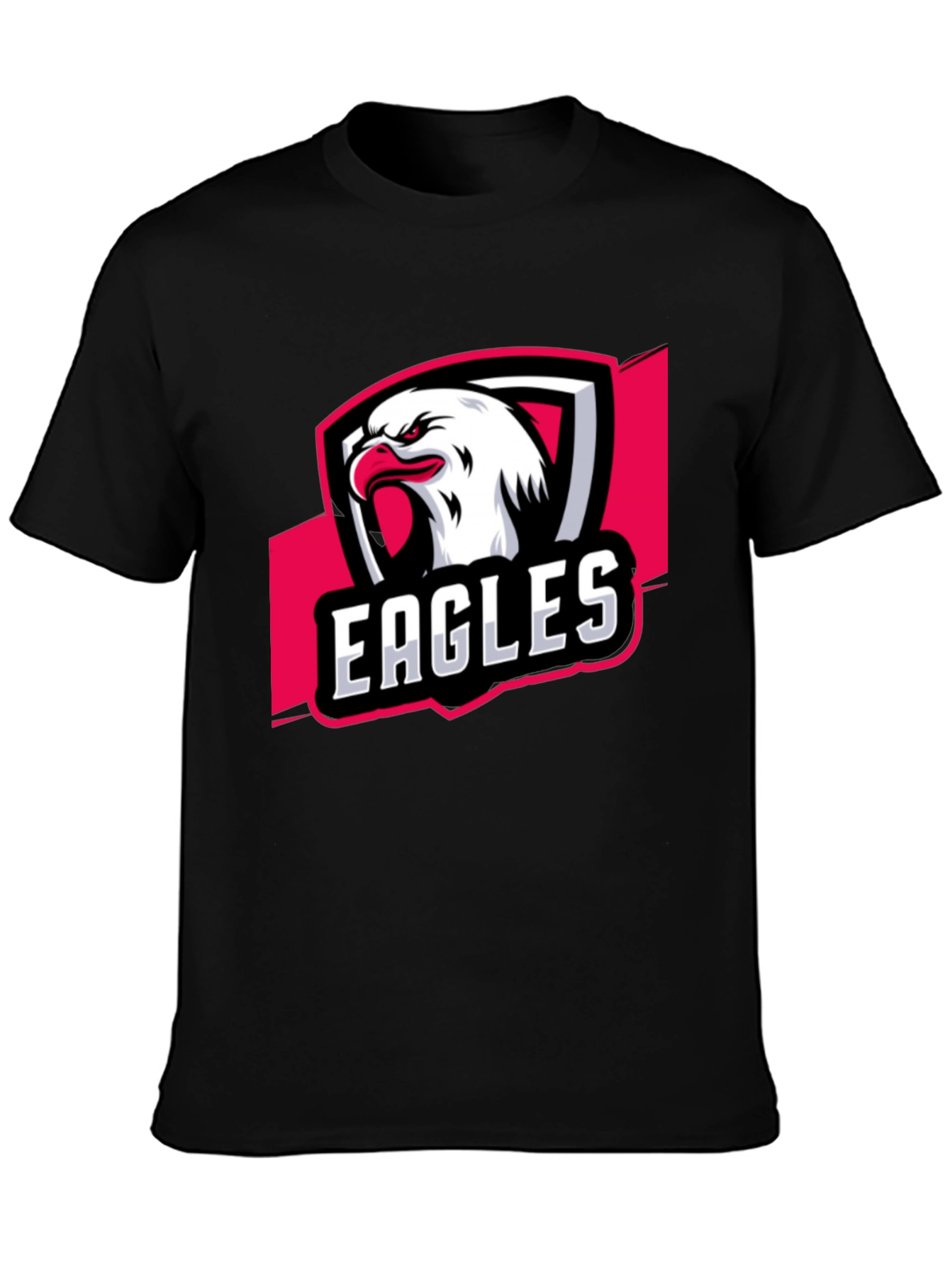 Eagles Graphic Black T-Shirt