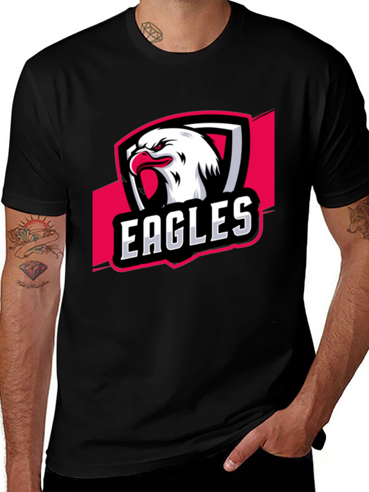 Eagles Graphic Black T-Shirt