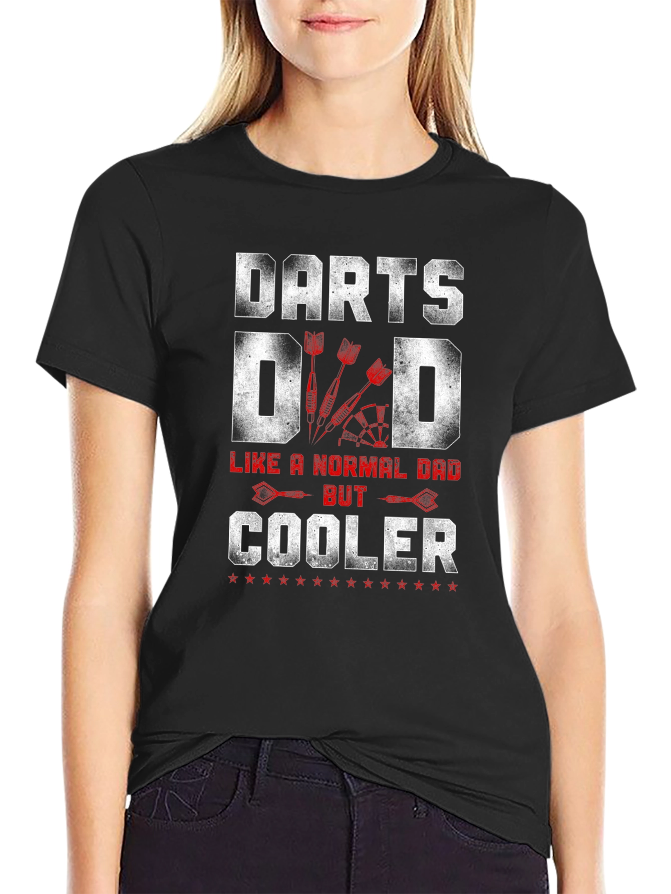 Darts Dad T-Shirt - Cooler Than Normal Dad