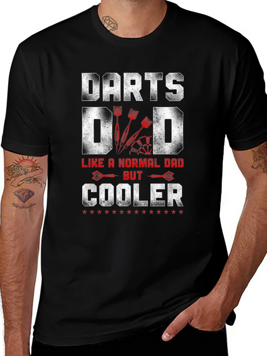 Darts Dad T-Shirt - Cooler Than Normal Dad