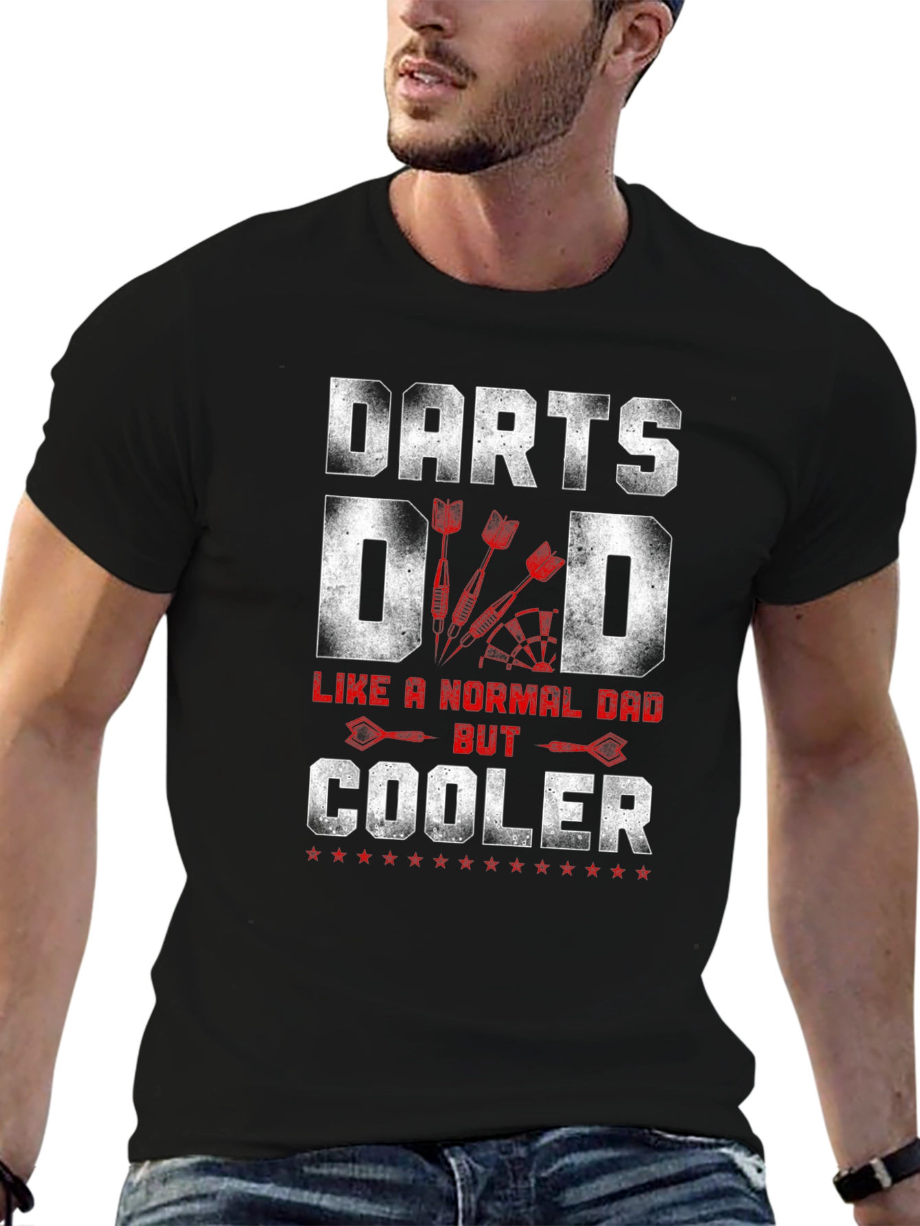 Darts Dad T-Shirt - Cooler Than Normal Dad