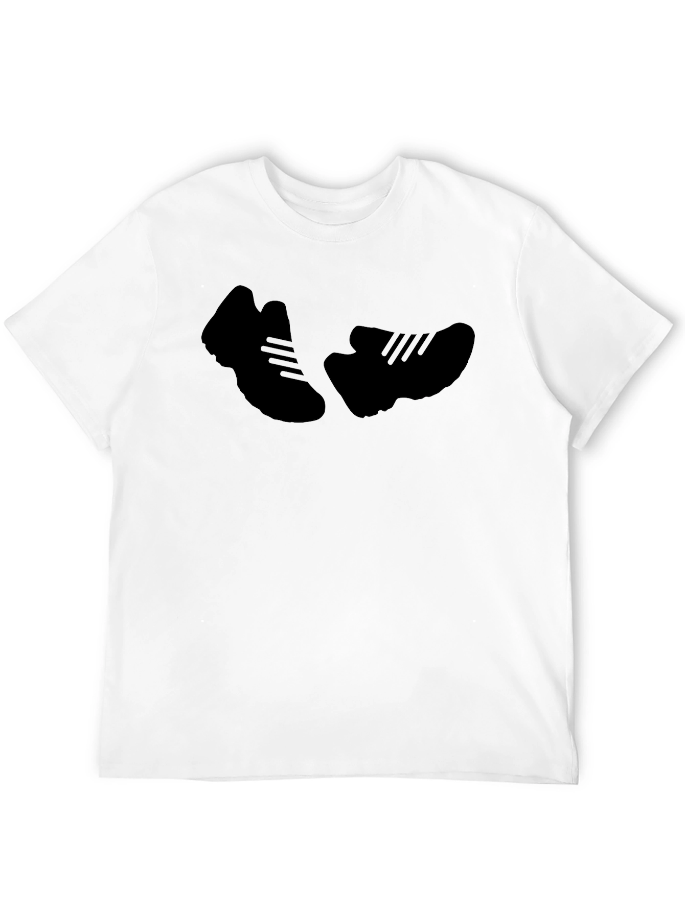 Sneaker Silhouette T-Shirt - Black