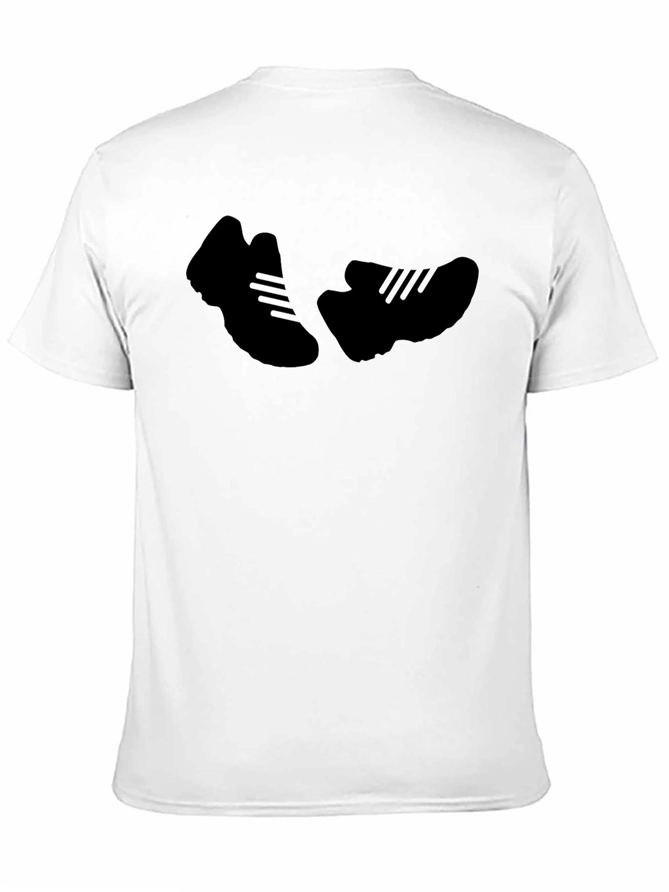 Sneaker Silhouette T-Shirt - Black