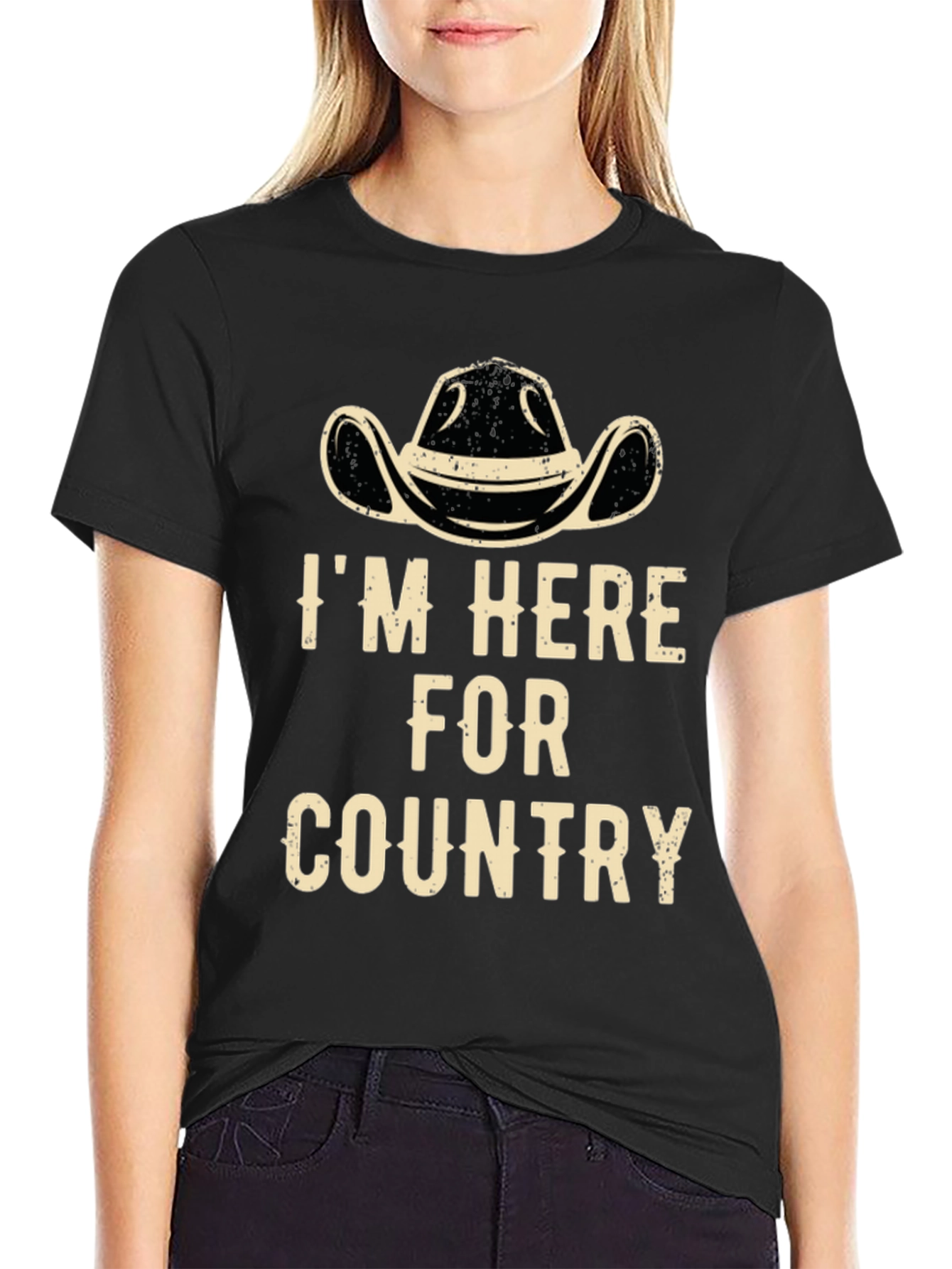 Im Here For Country Graphic Tee