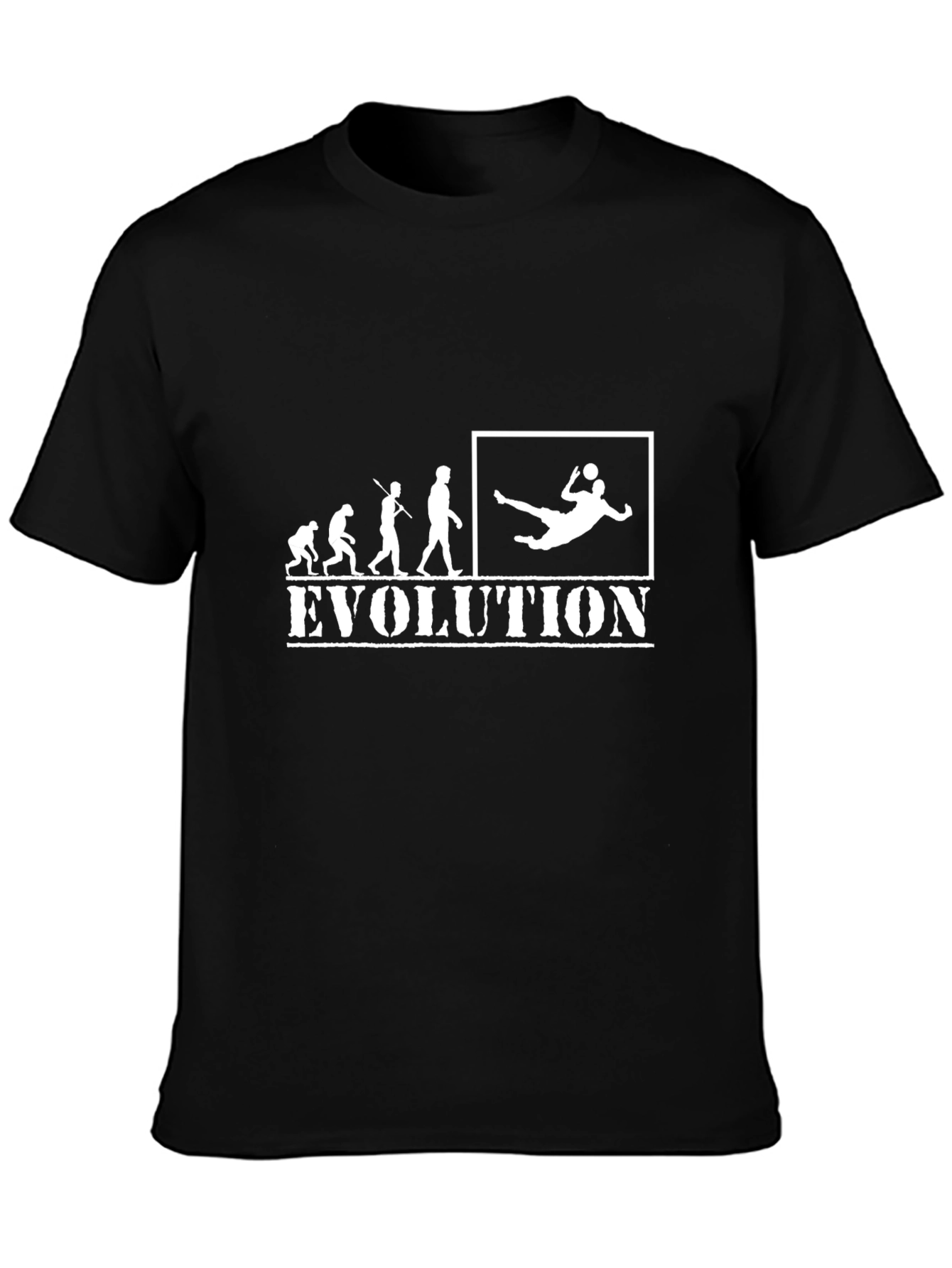 Evolution Soccer T-Shirt Funny Graphic Tee