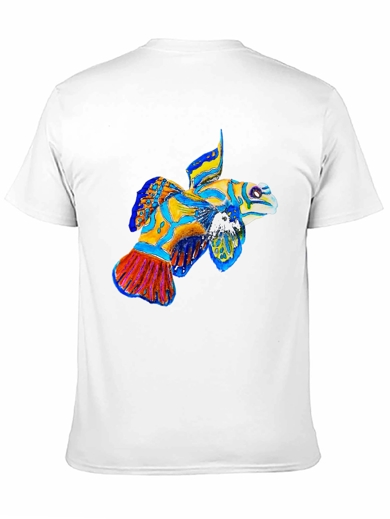 Mandarinfish Graphic Tee - Black