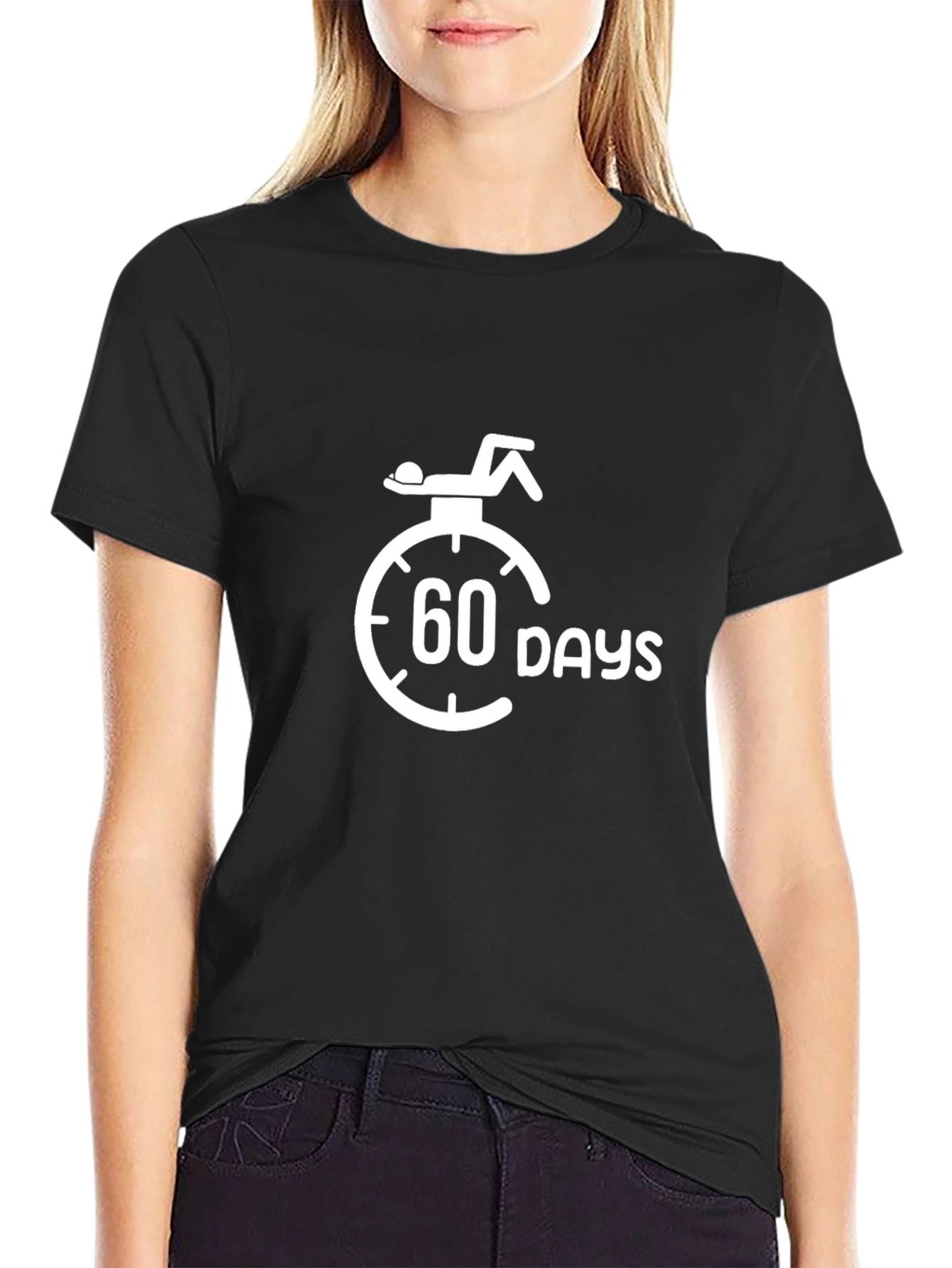 60 Days Funny Countdown T-Shirt