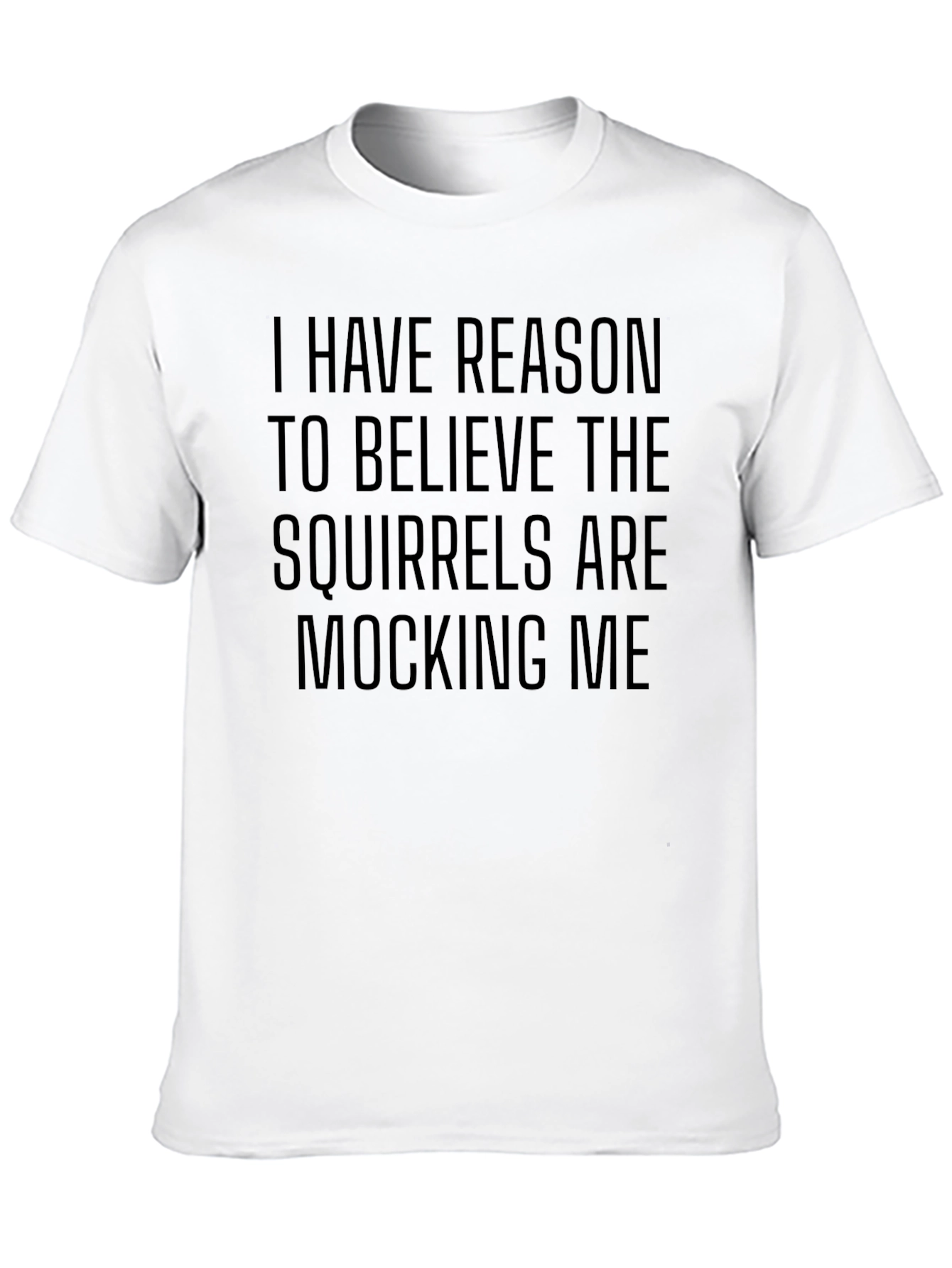 Squirrel Mocking T-Shirt Funny Graphic Tee