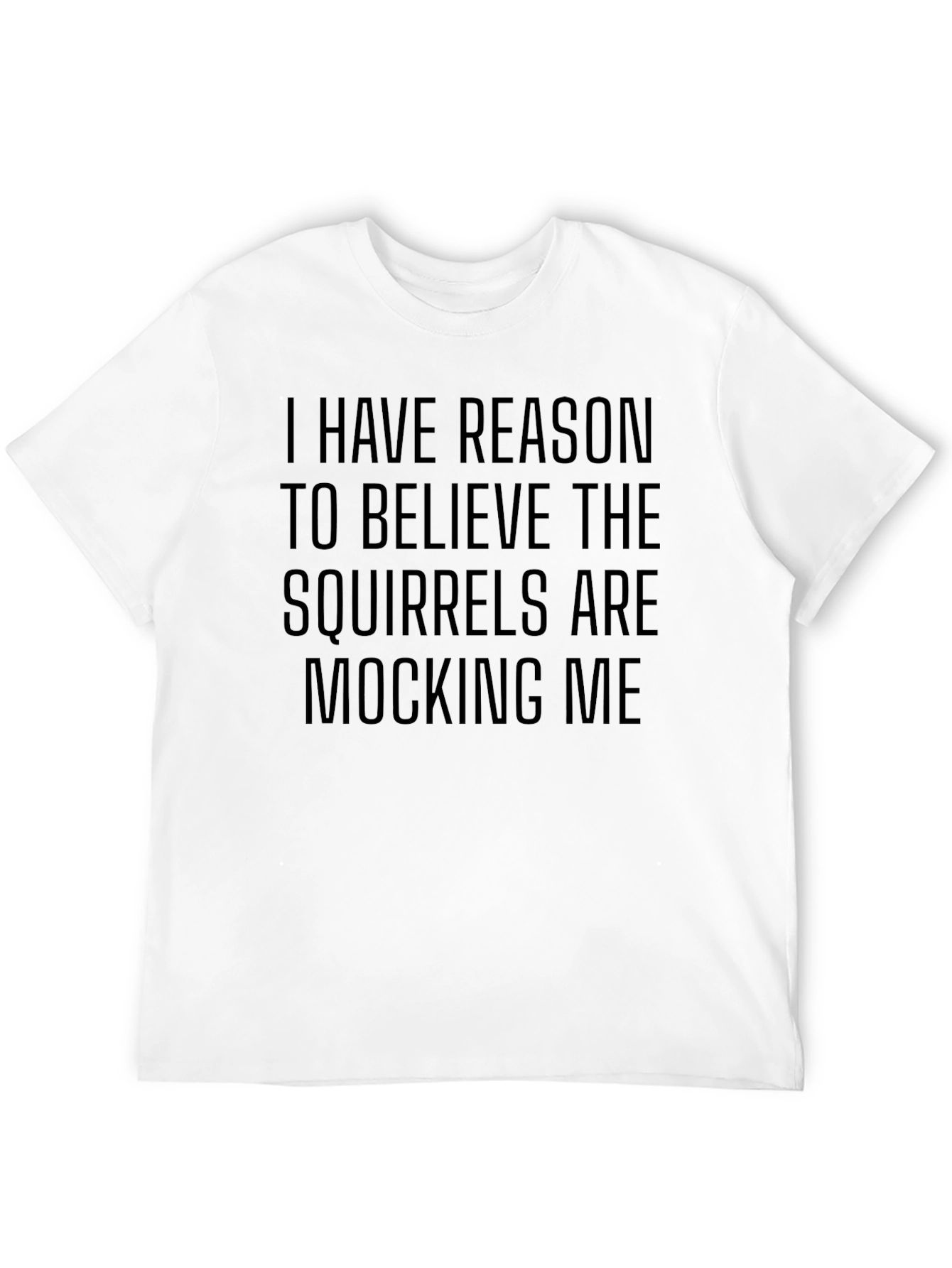 Squirrel Mocking T-Shirt Funny Graphic Tee