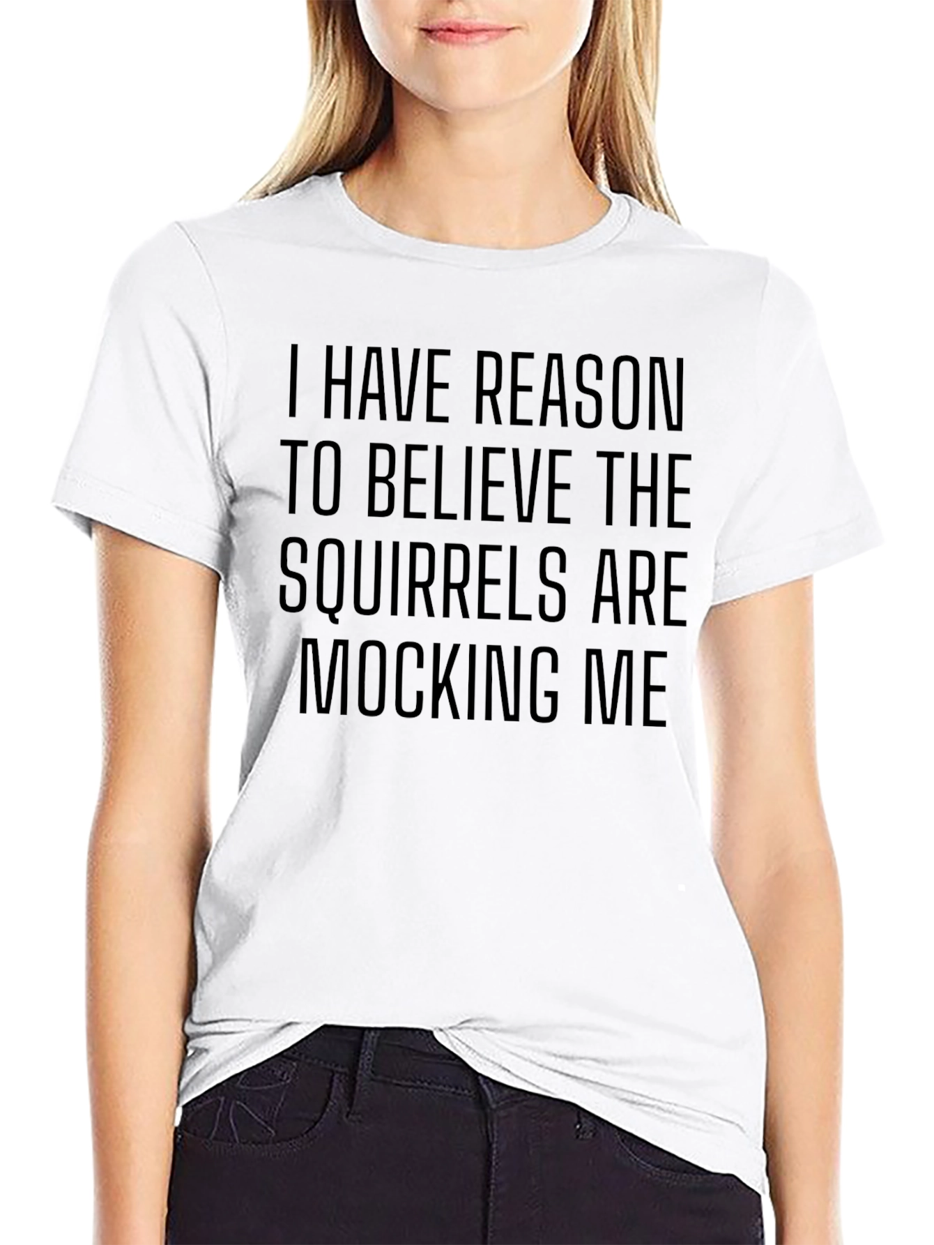 Squirrel Mocking T-Shirt Funny Graphic Tee